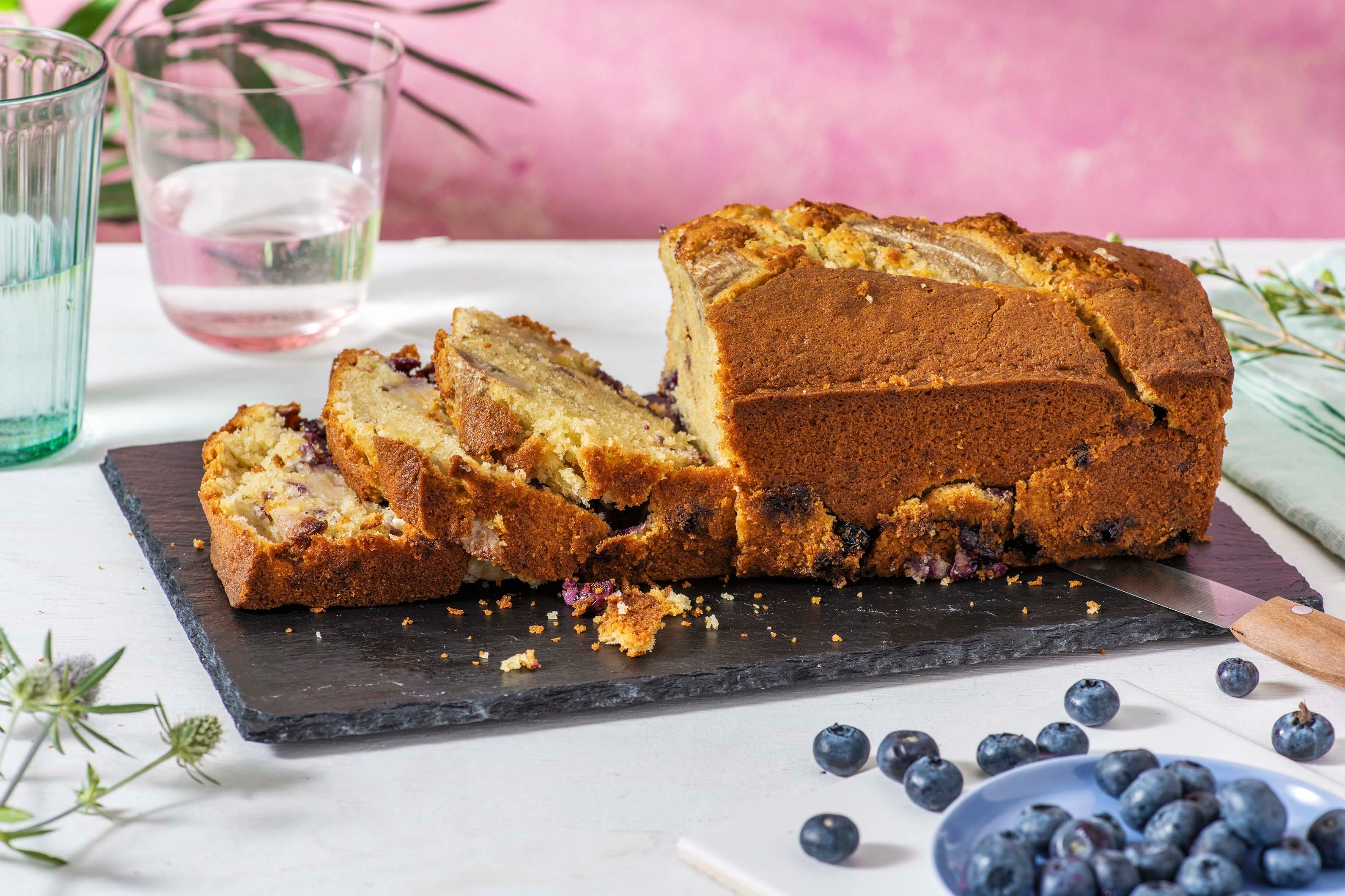 Box Pâtisserie | Banana bread aux myrtilles