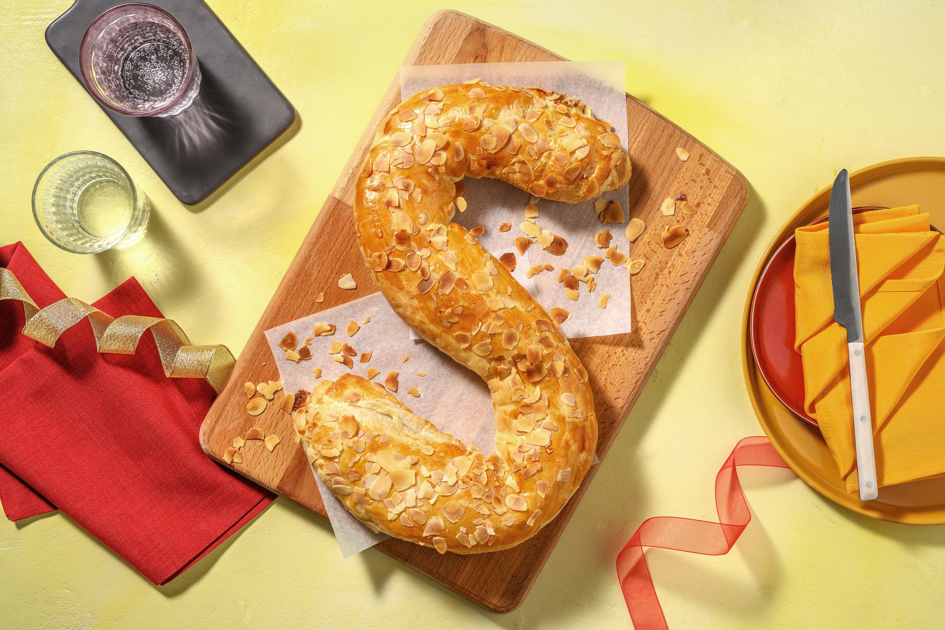 Bakbox | Banketletter met zelfgemaakt amandelspijs