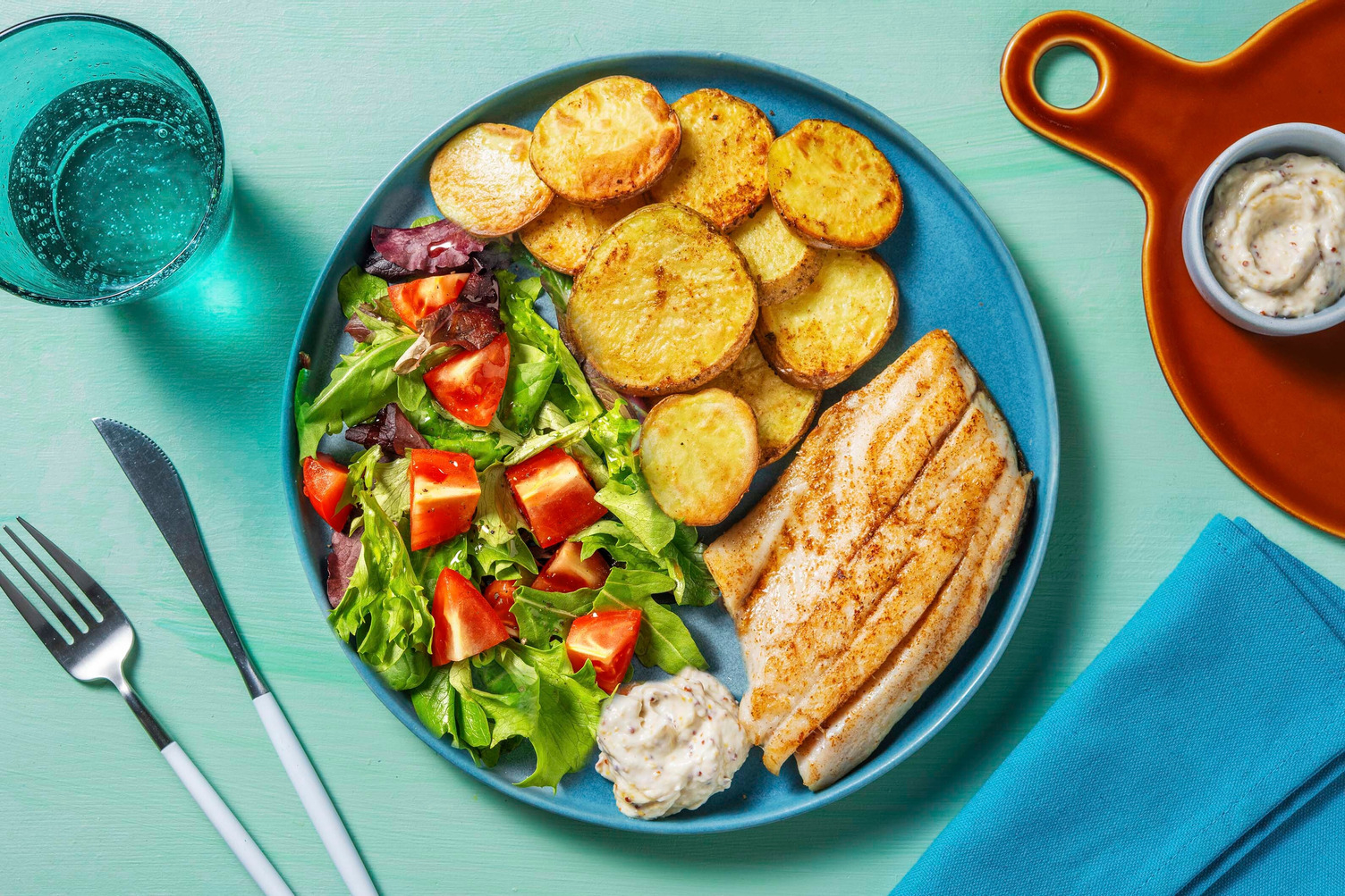 Montreal Steak-Spiced Barramundi