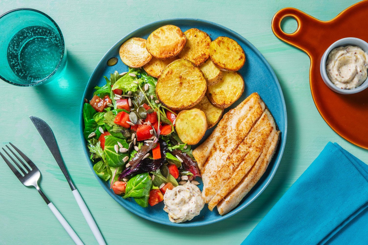 Montreal Steak-Spiced Barramundi