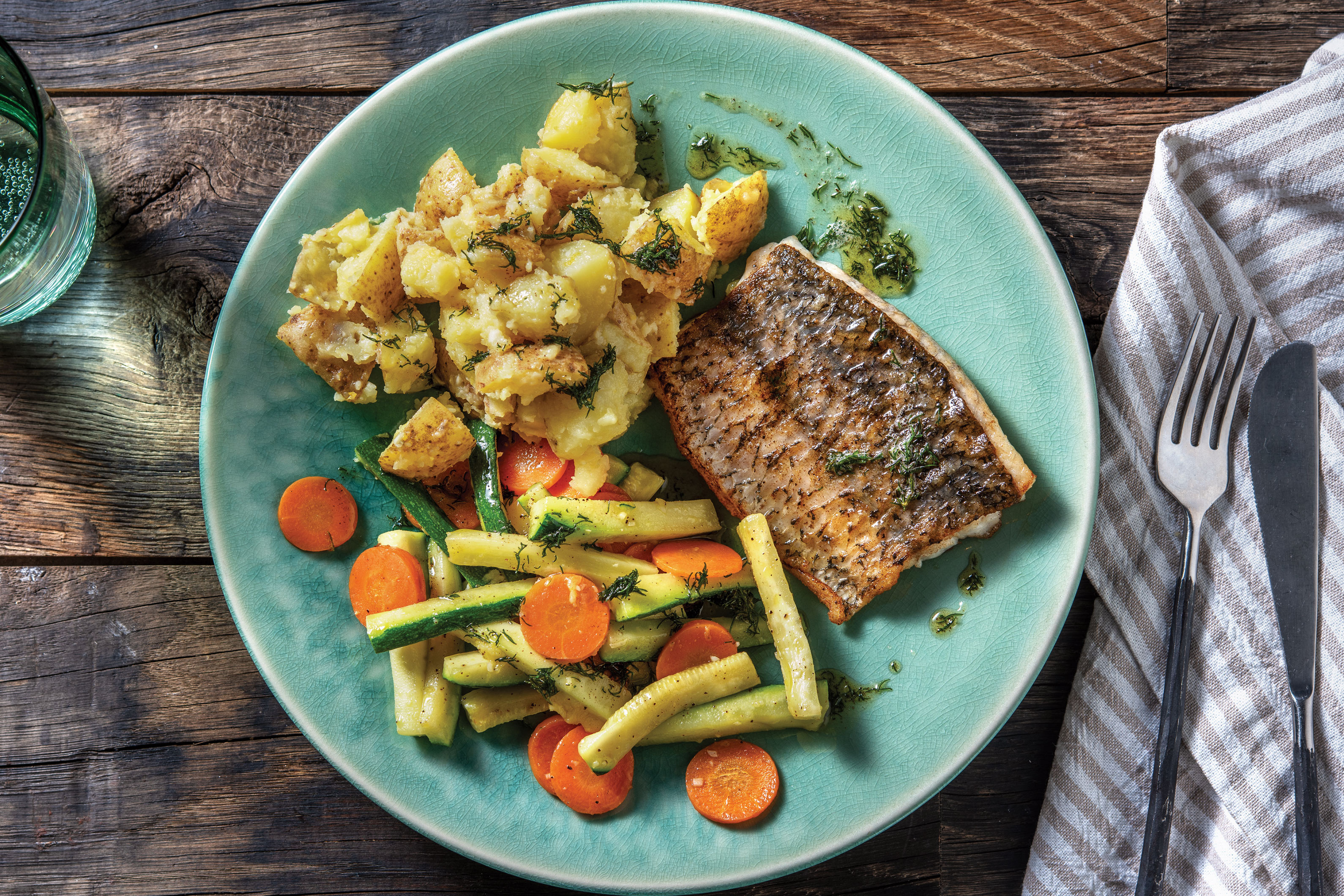 Barramundi & Dill Butter Sauce