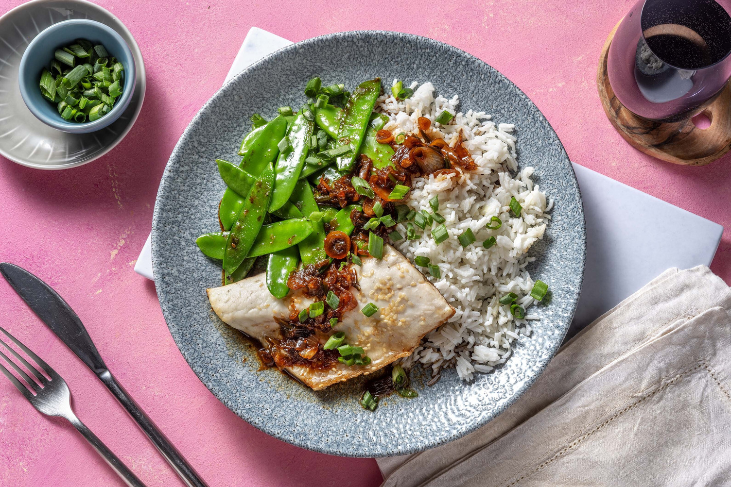 Cal Smart Sesame-Crusted Barramundi