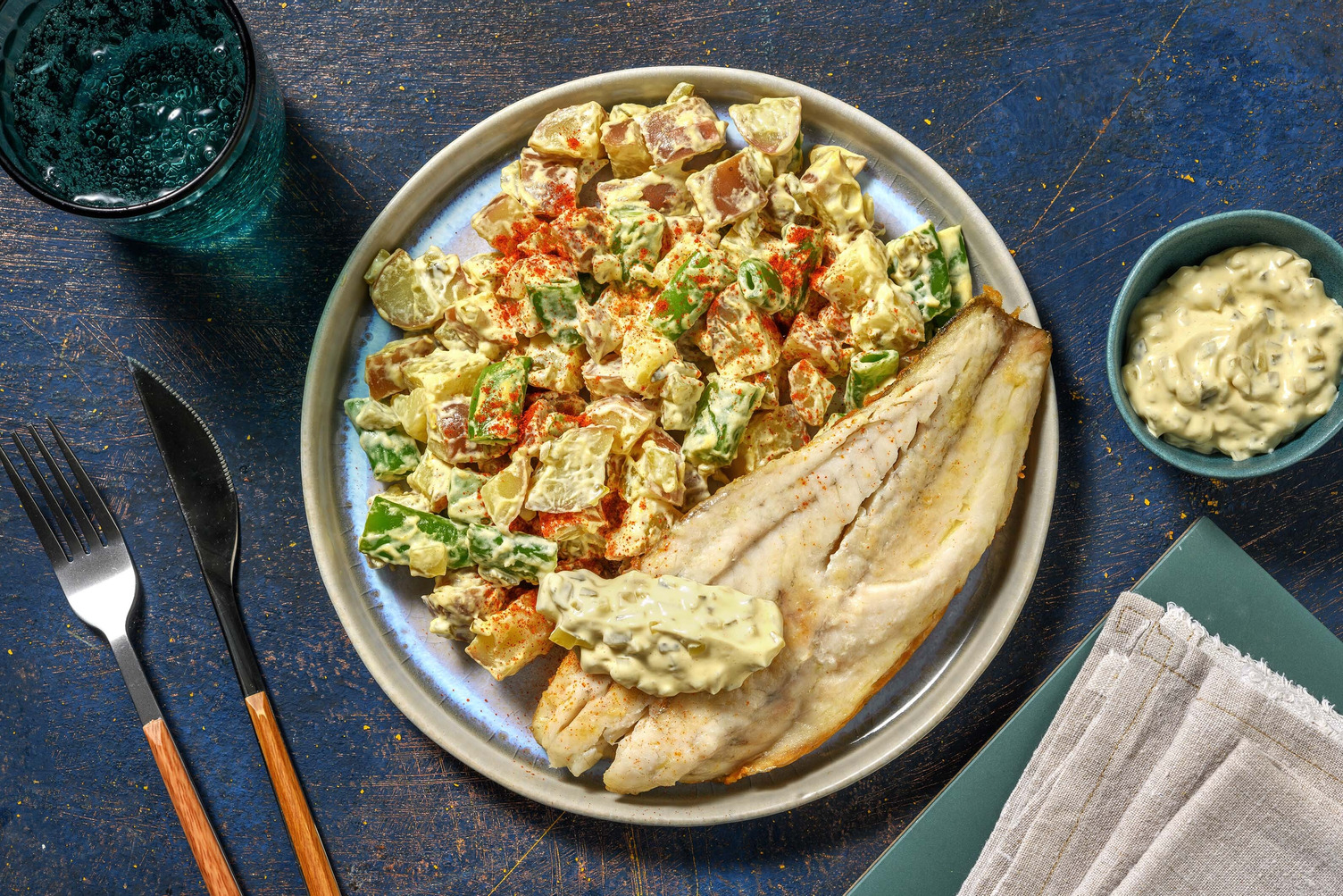 Smart Barramundi and Horseradish Remoulade