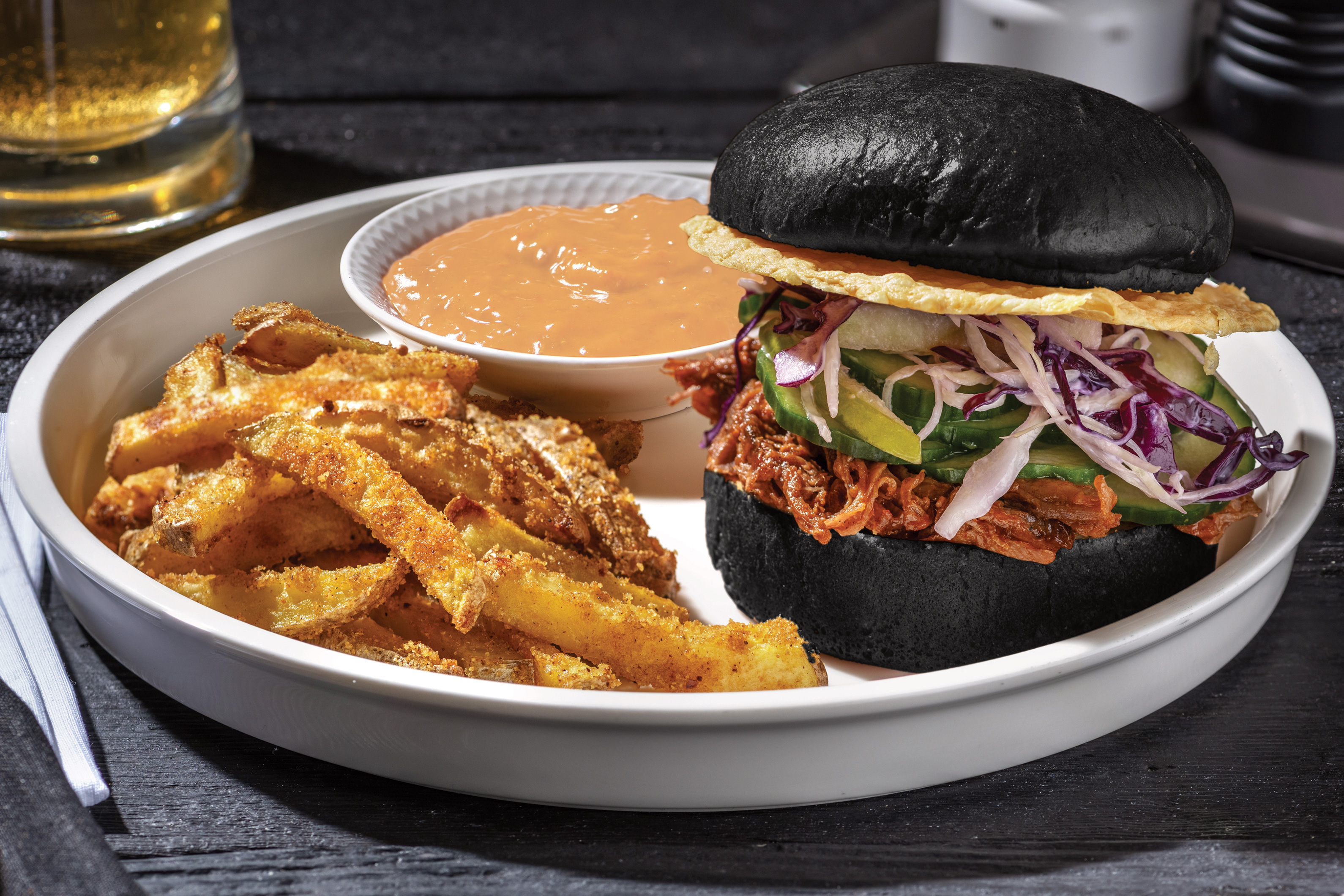 BBQ Beef Brisket Burger