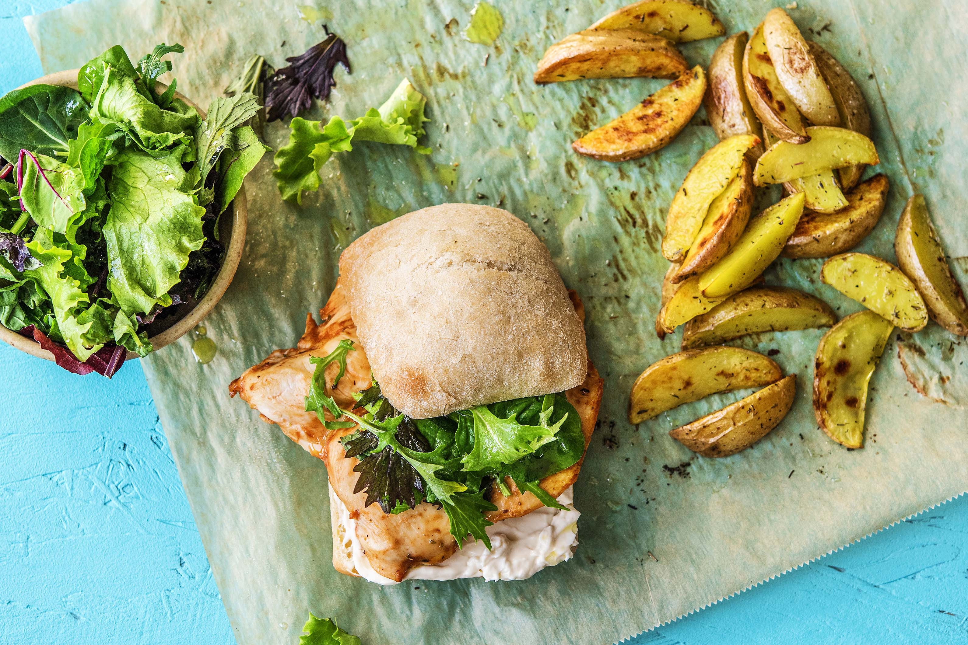 BBQ Chicken Ciabatta