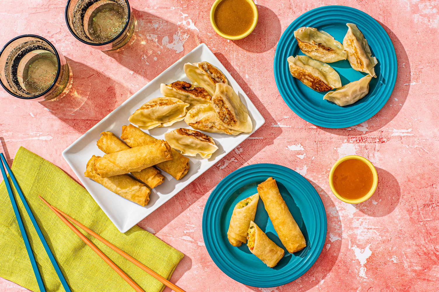 Chicken Spring Roll & Gyoza Bundle