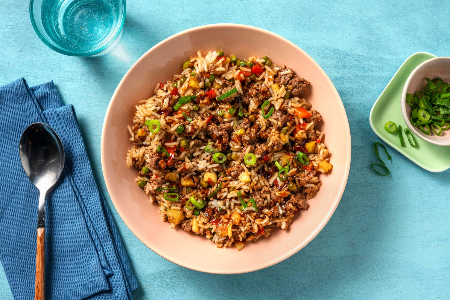 Beef and Pineapple Fried Rice