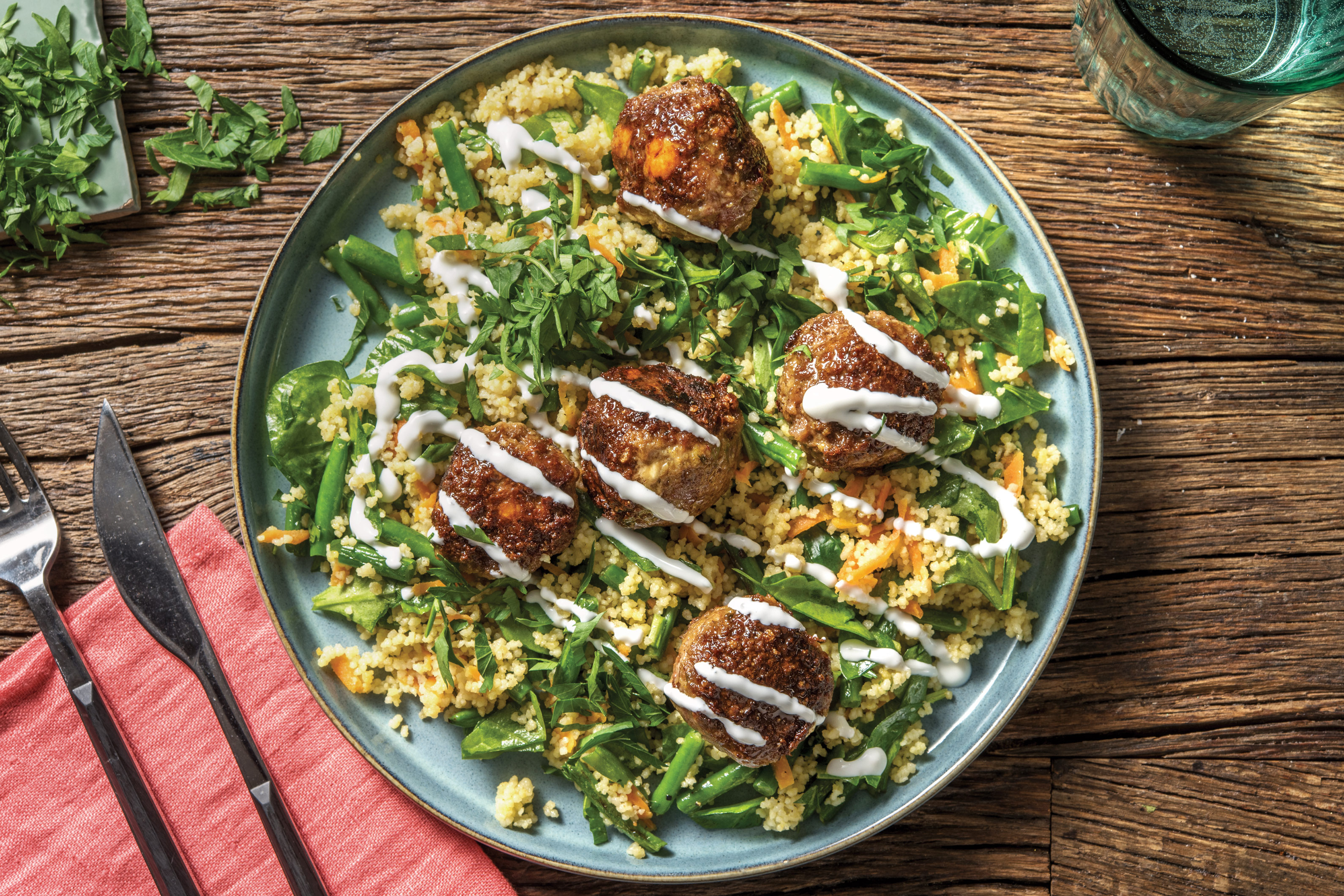 Beef & Feta Meatballs