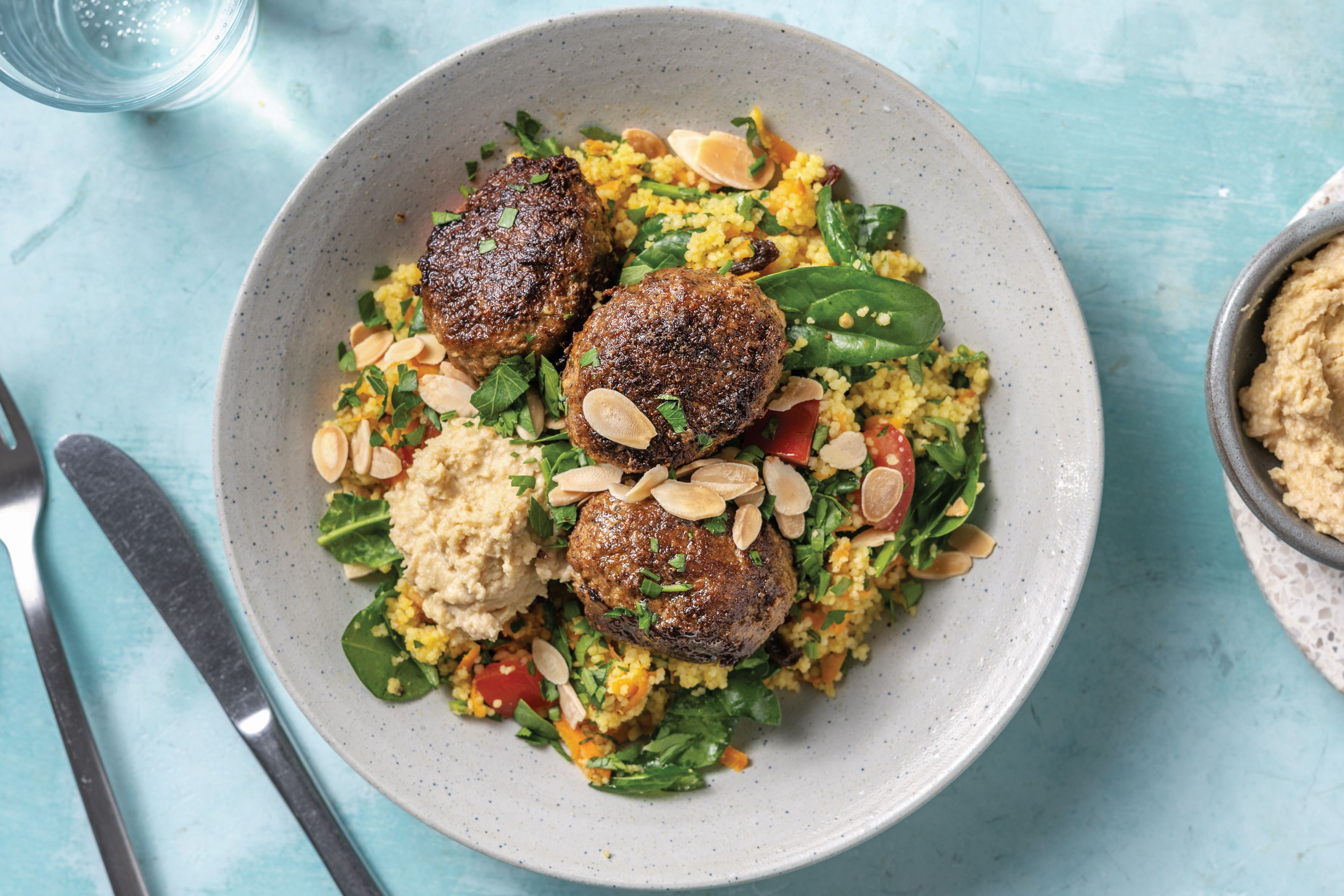 Beef Koftas & Tabbouleh Couscous