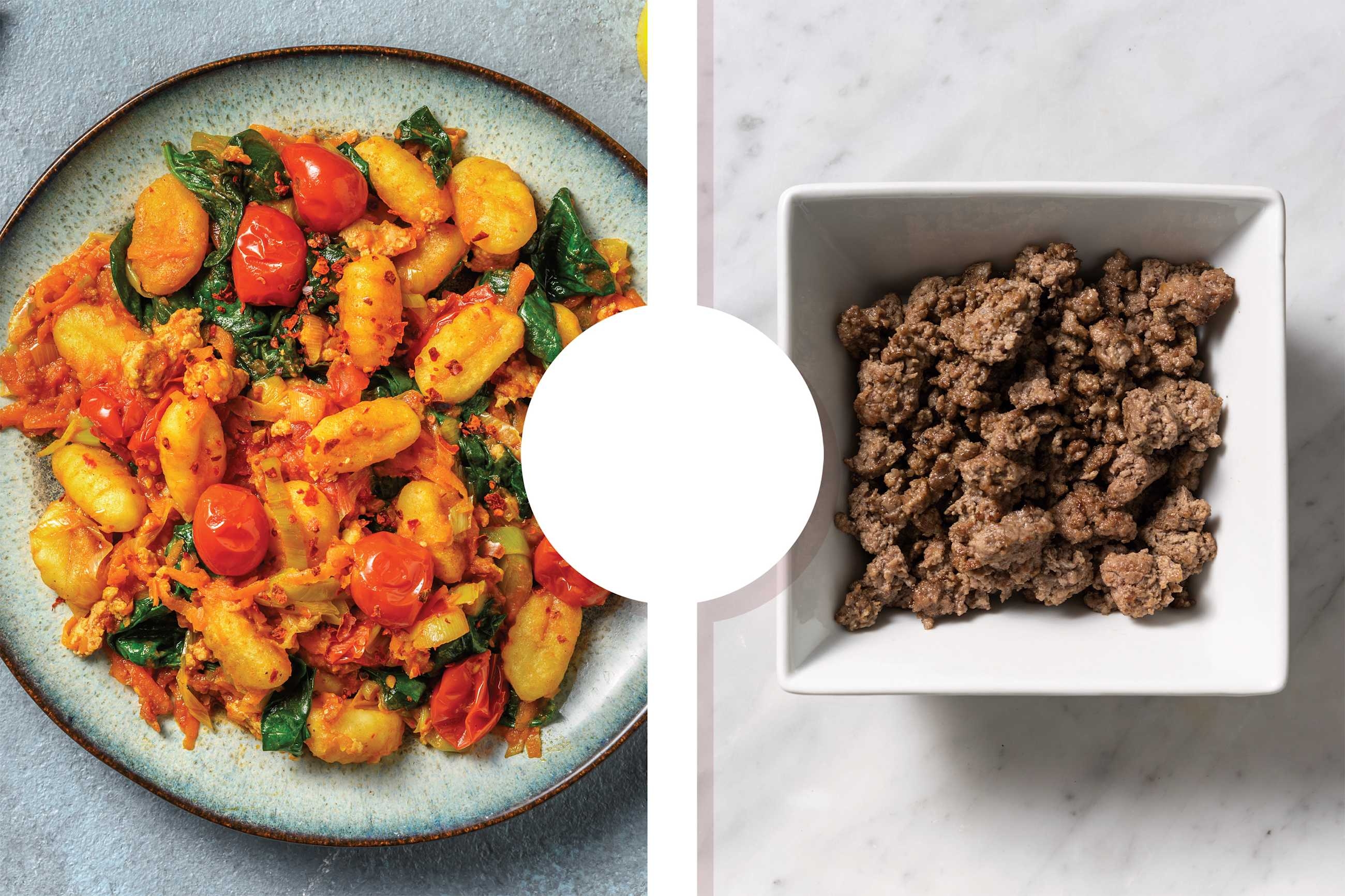 Beef Mince Bolognese & Gnocchi