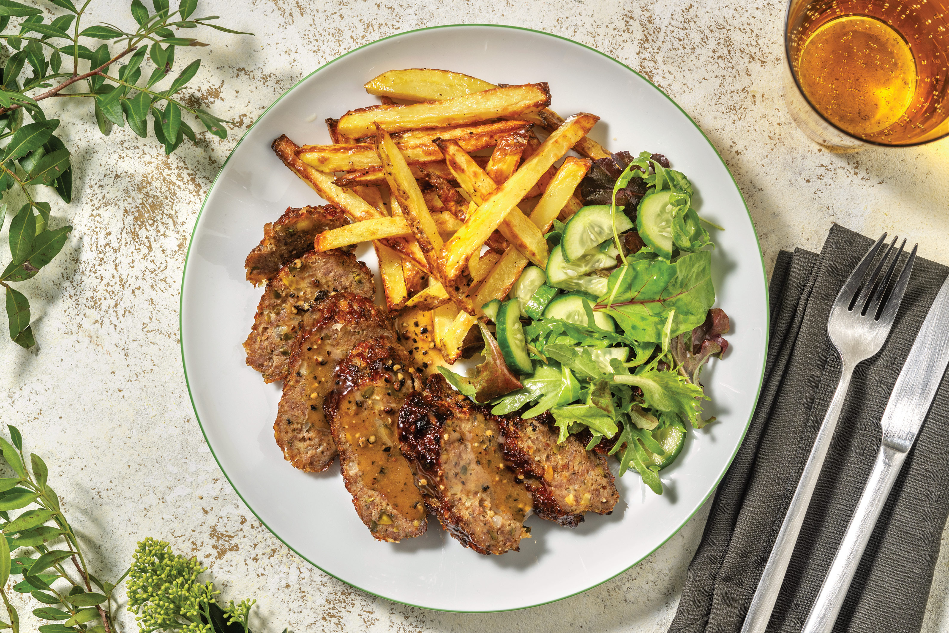 Beef & Pistachio Meatloaves