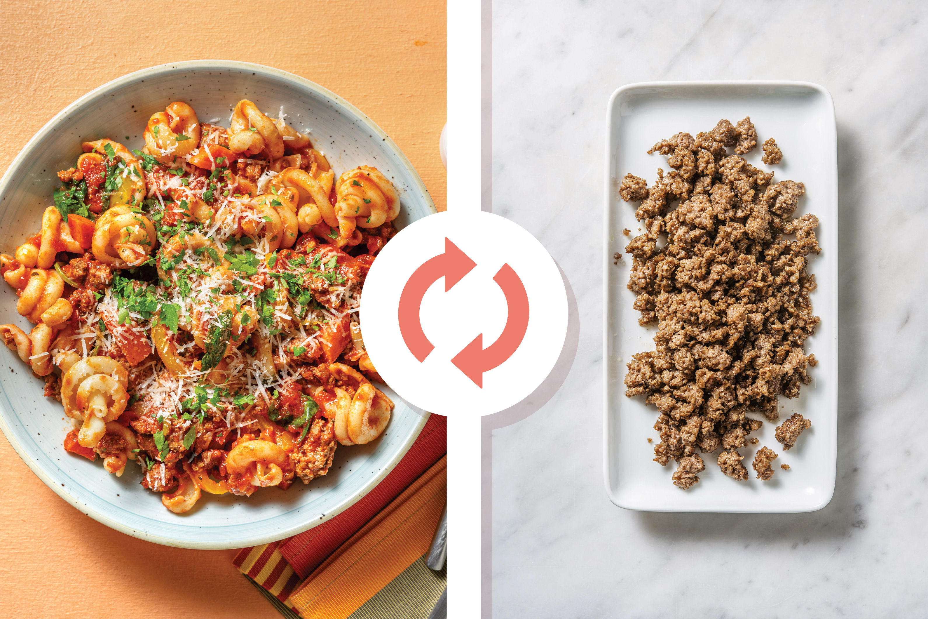 Beef & Roasted Veggie Trottole