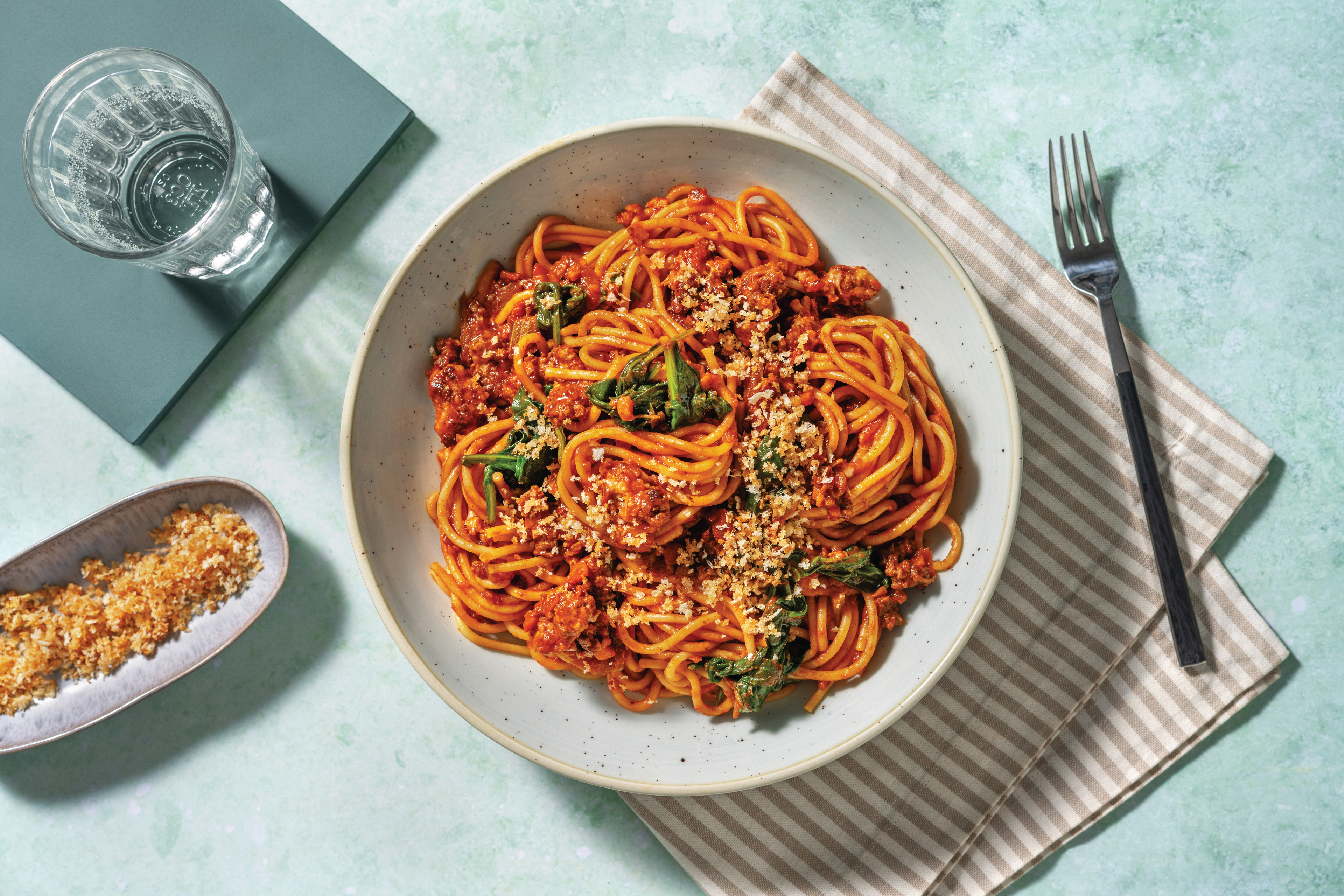 Italian-Style Beef Ragu & Spaghetti