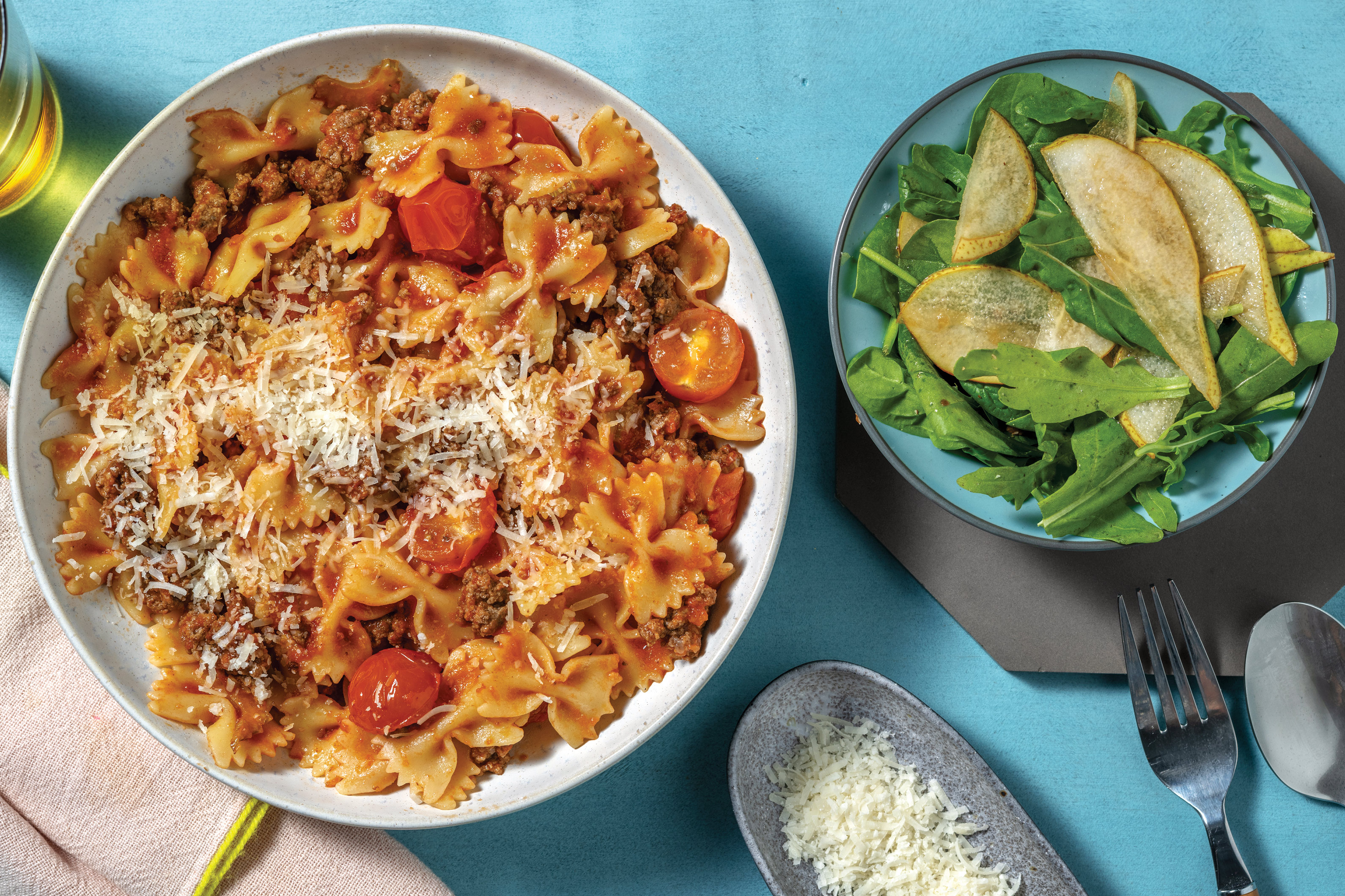 Easy Venison, Beef & Cherry Tomato Bolognese