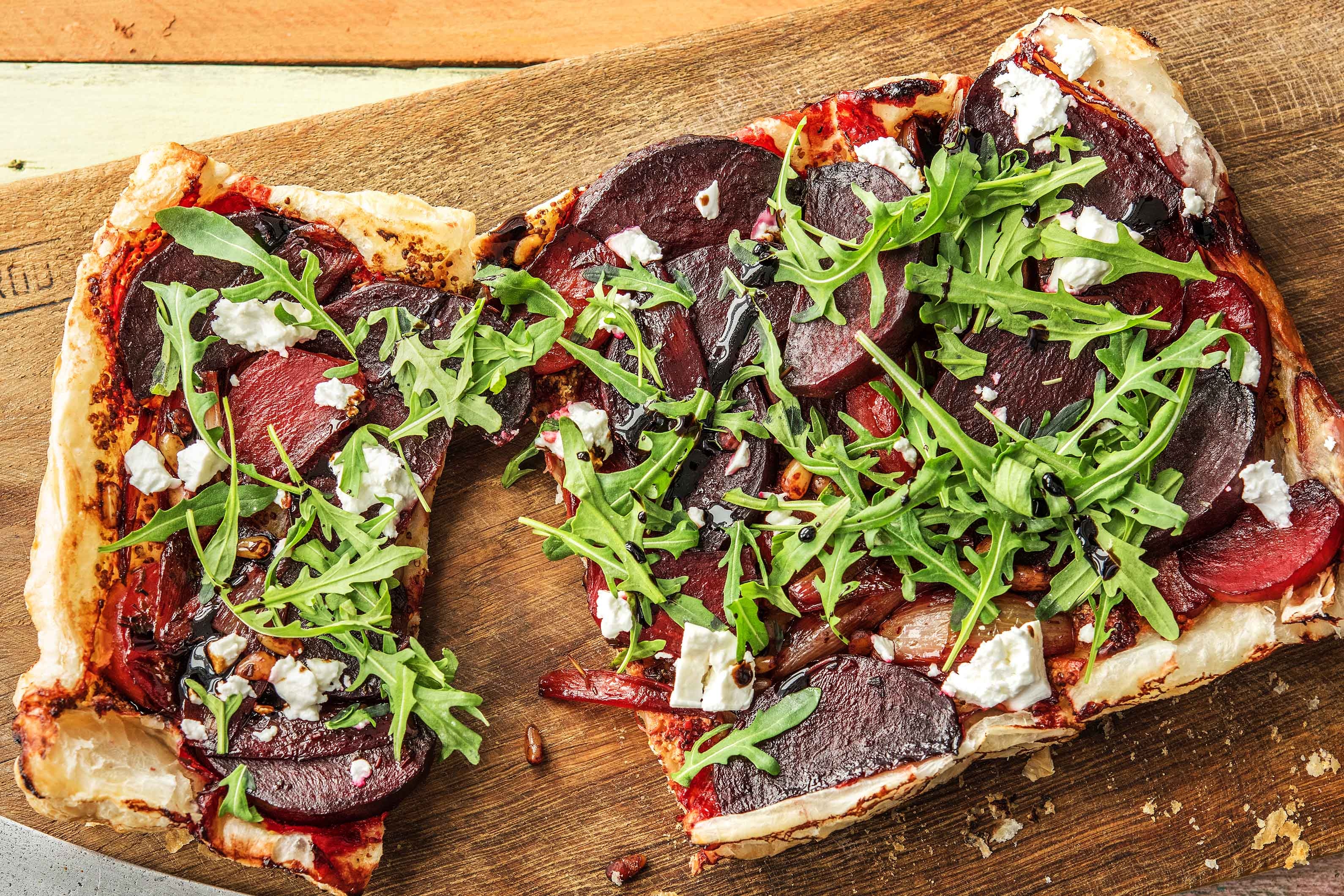 Bete-Schalotten-Tarte-Tatin