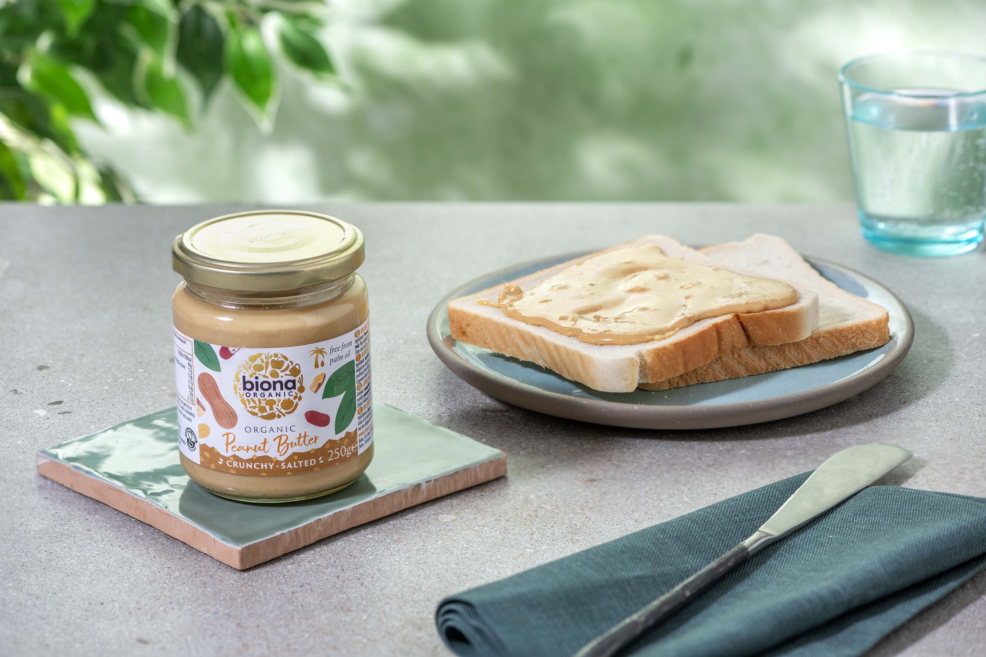 Biona - Beurre de cacahuètes avec morceaux