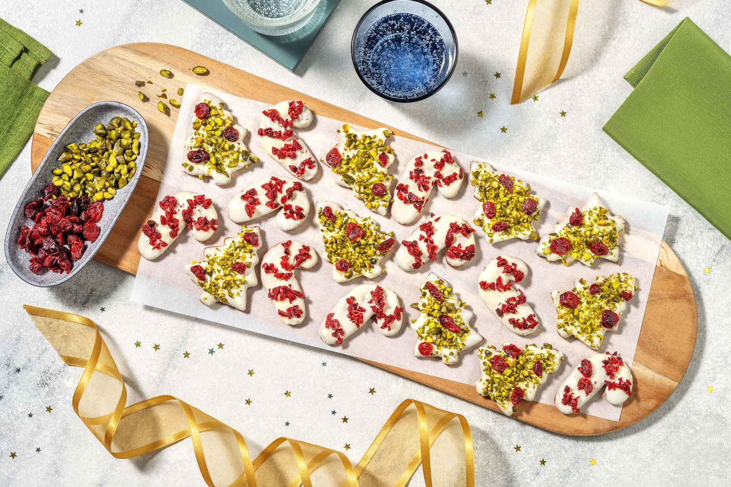 Bakbox | Kerstkoekjes met witte chocolade