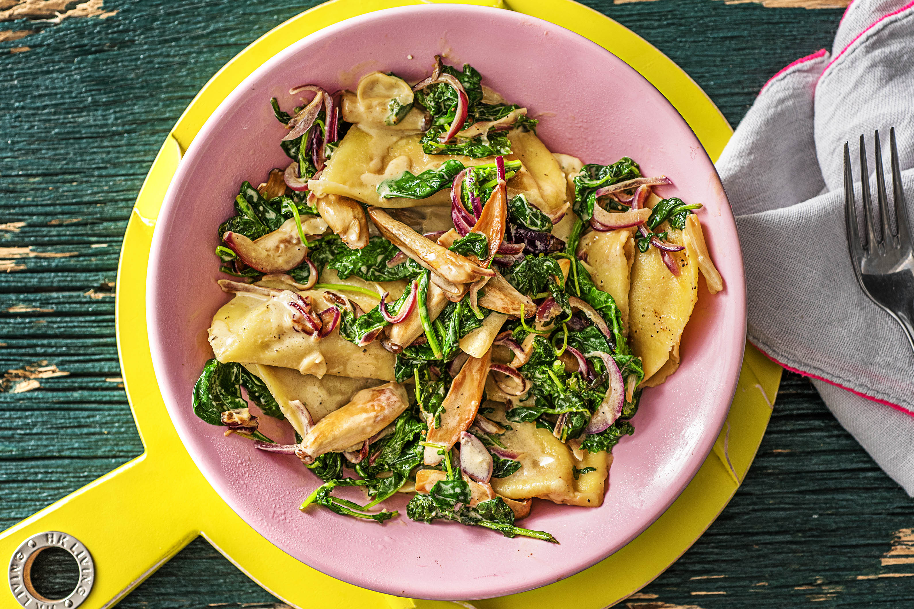 Blitzschnelle Feta-Mezzelune