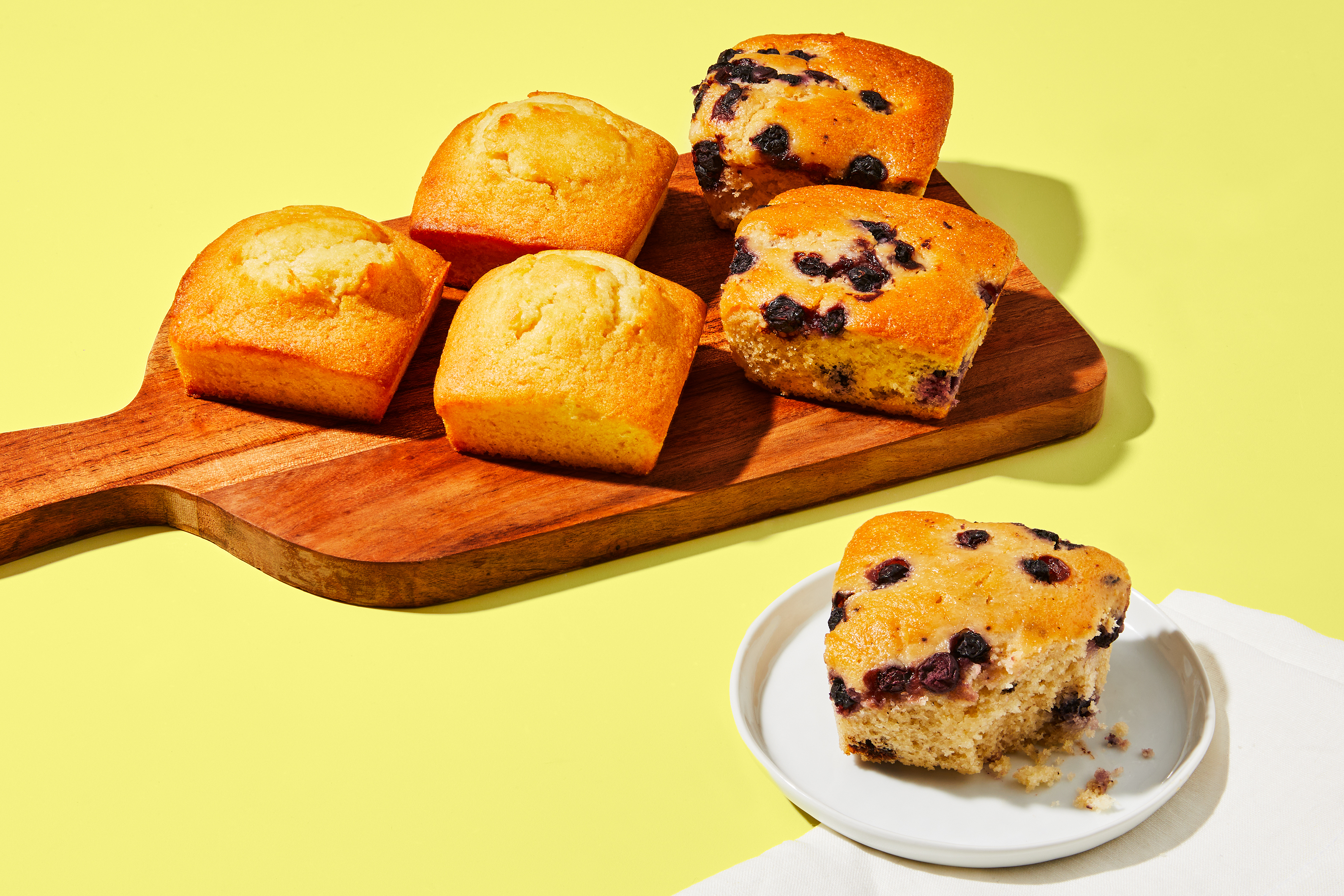 Blueberry Muffins & Lemon Muffins