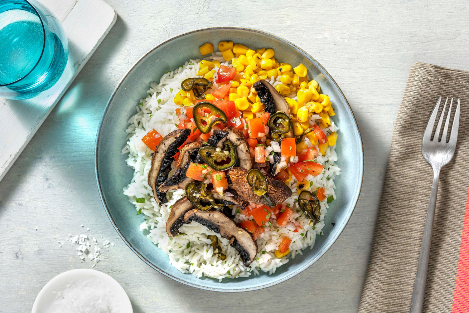 Portobello Burrito Bowl