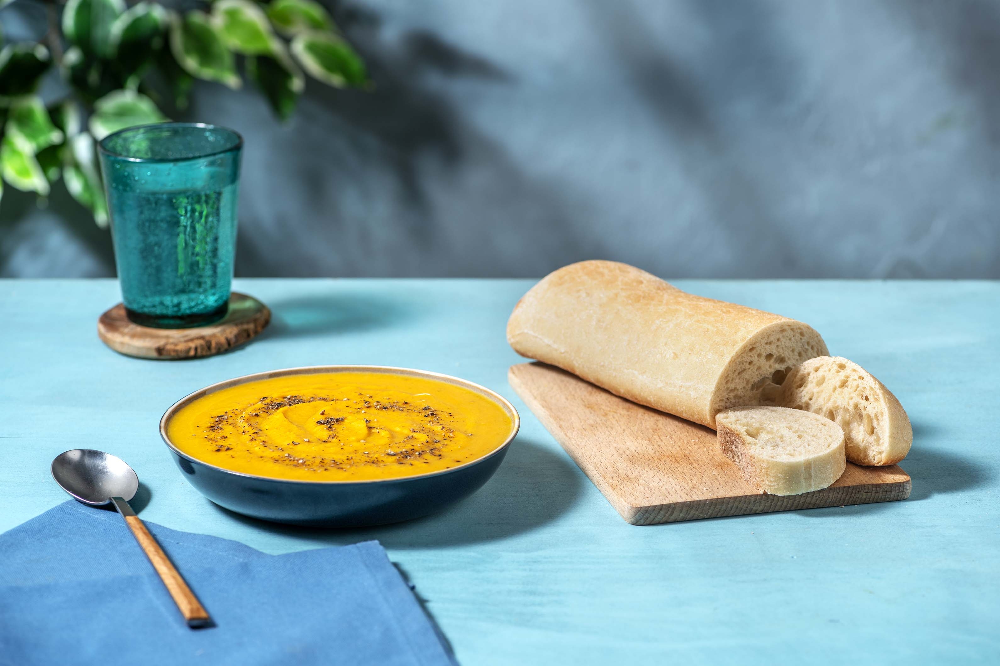 BOL Butternut Squash & Chilli Power Soup and Ciabatta Bundle