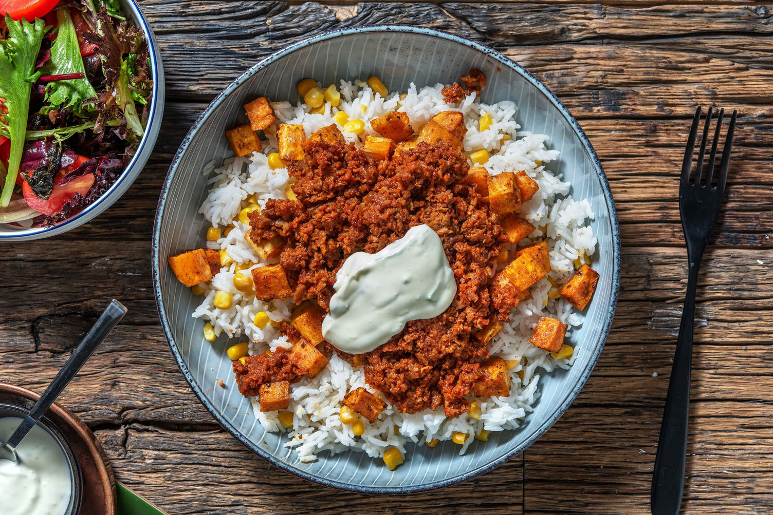 Bol mexicain à la patate douce