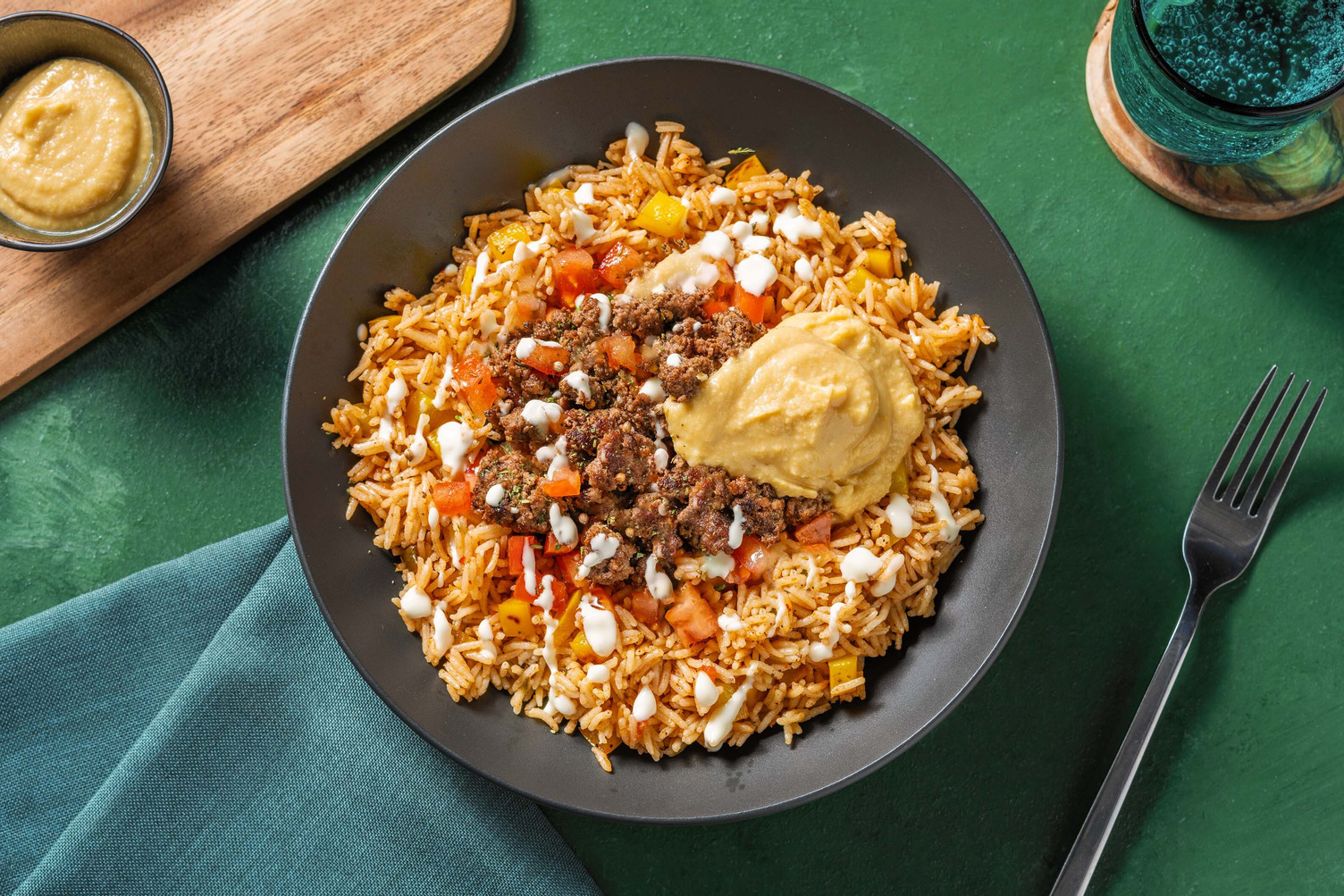 Bols de bœuf au zaatar