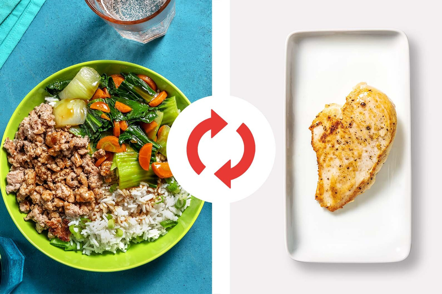 Honey-Garlic Chicken Bowls