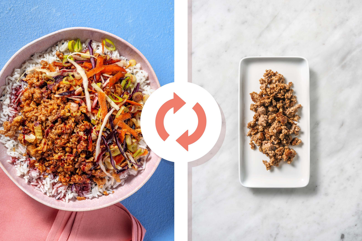 Turkey Spring Roll-Inspired Bowls