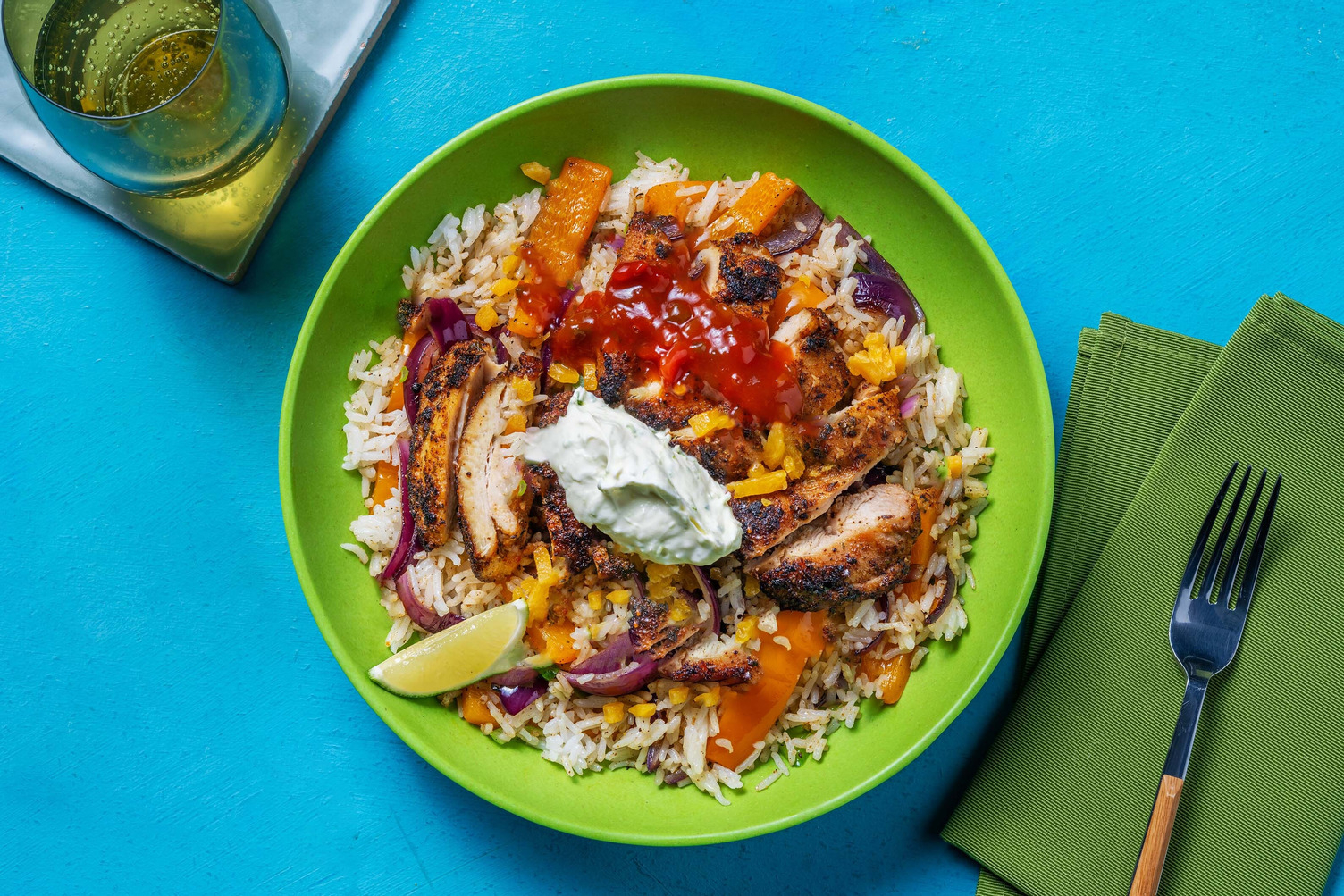 Chicken Fajita Bowls