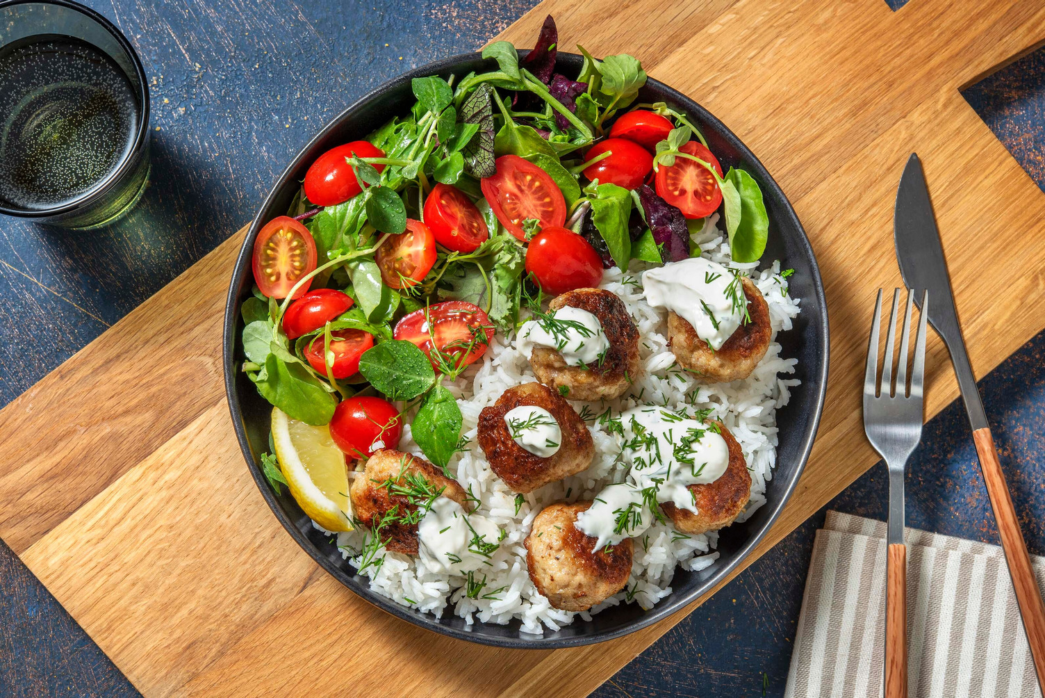 Boulettes de dinde à la grecque