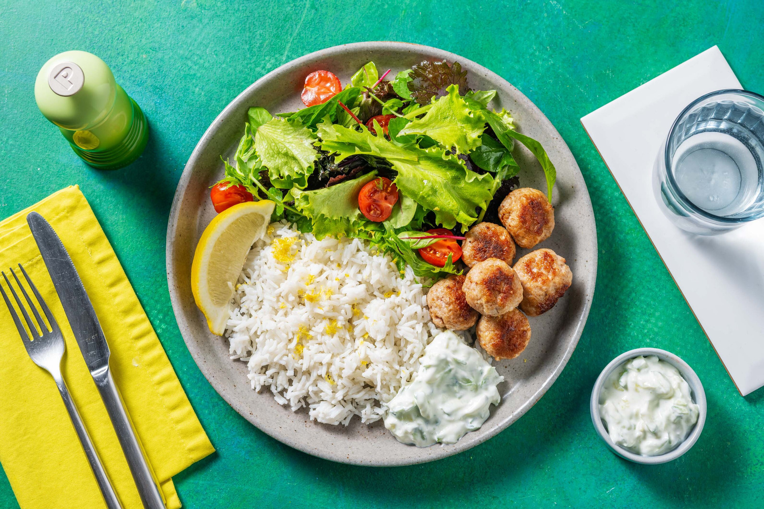 Boulettes de dinde à la grecque