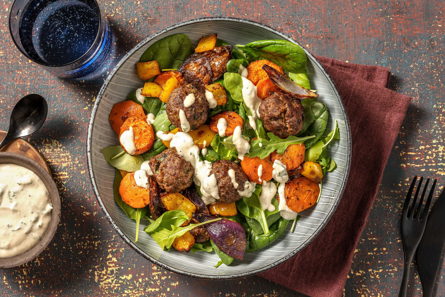 Boulettes de viande farcies aux olives