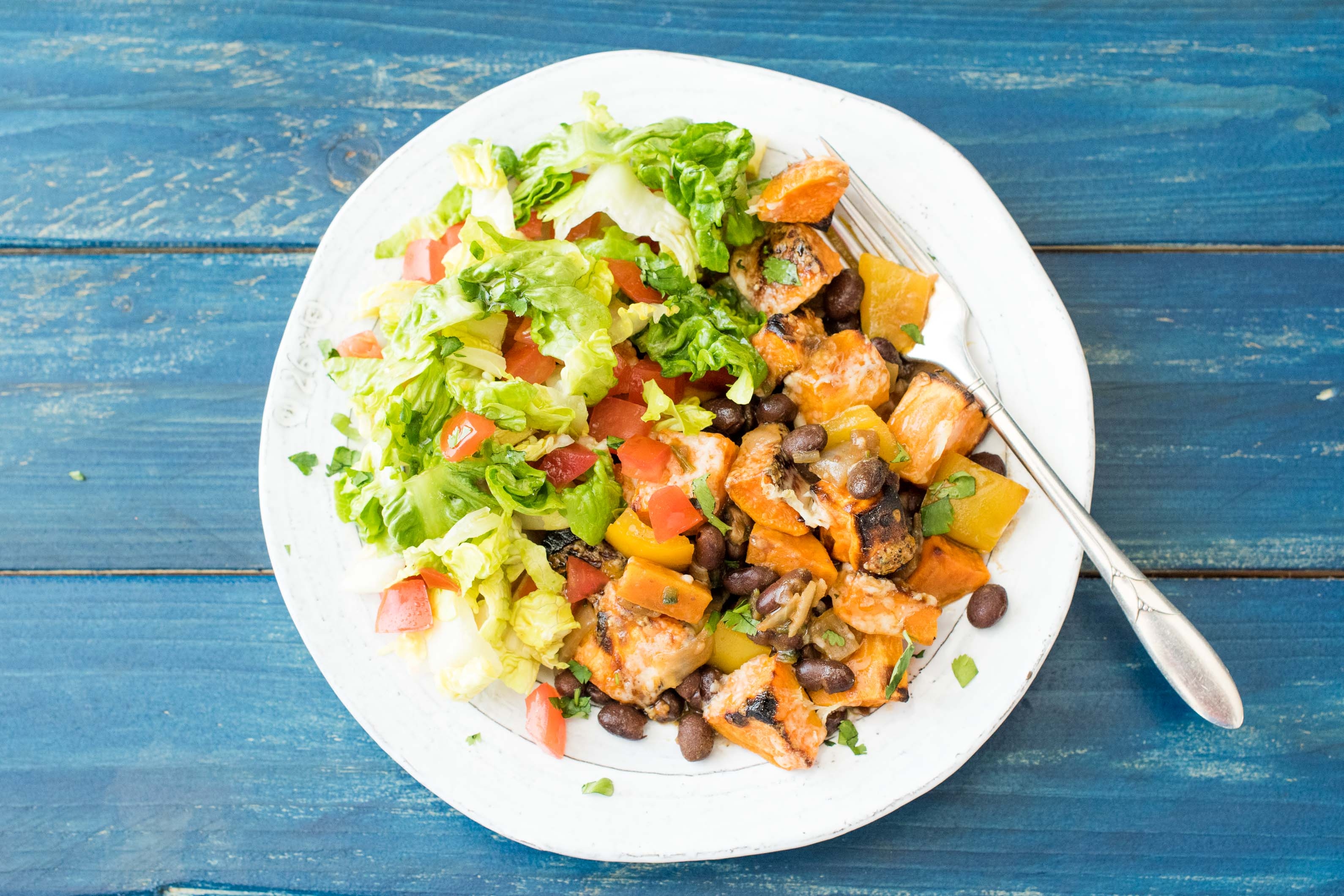 Brazilian Sweet Potato 'Veijoada' Bake