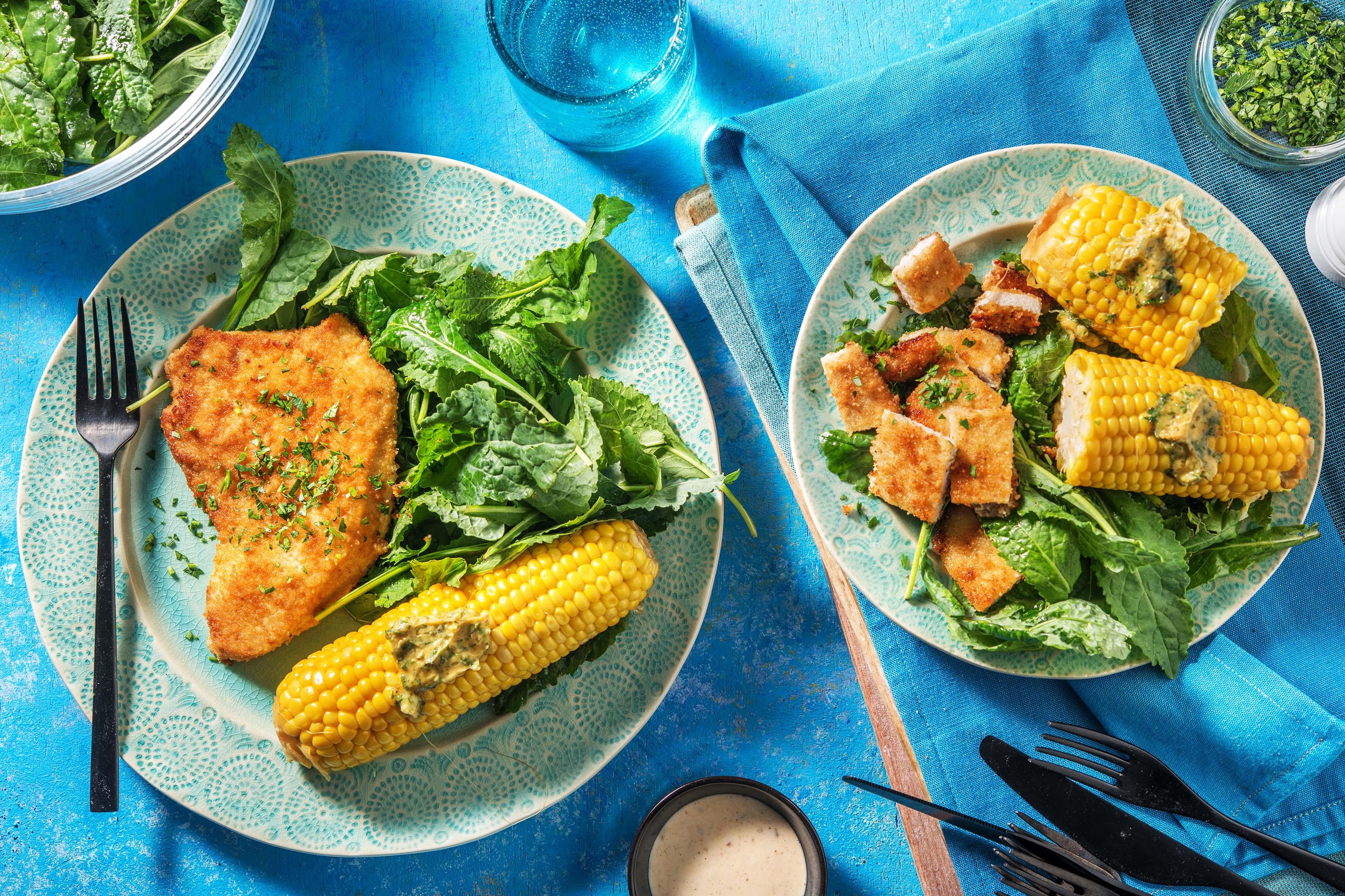Dinde panée à l’érable
