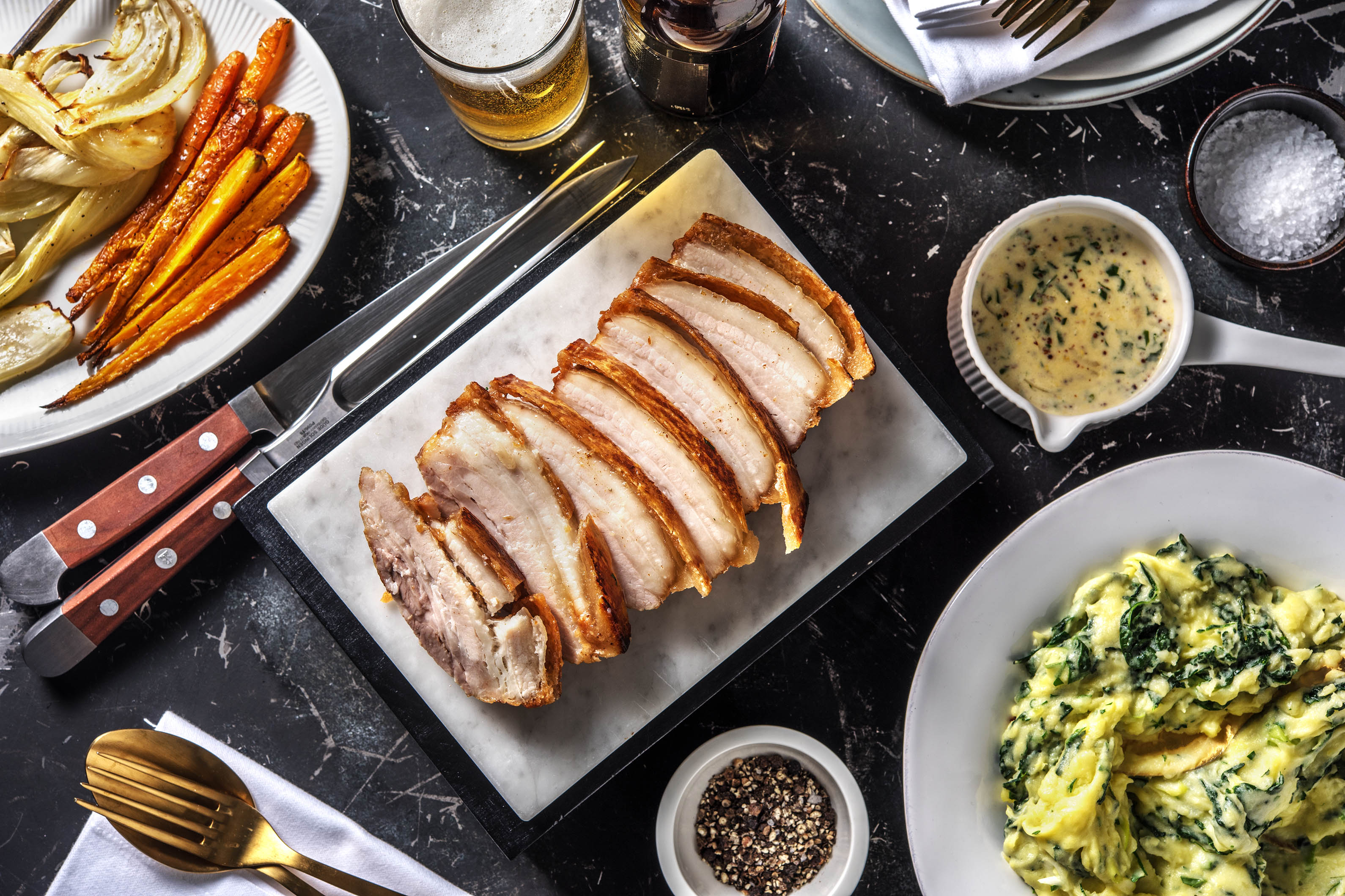 British Roast Pork Belly