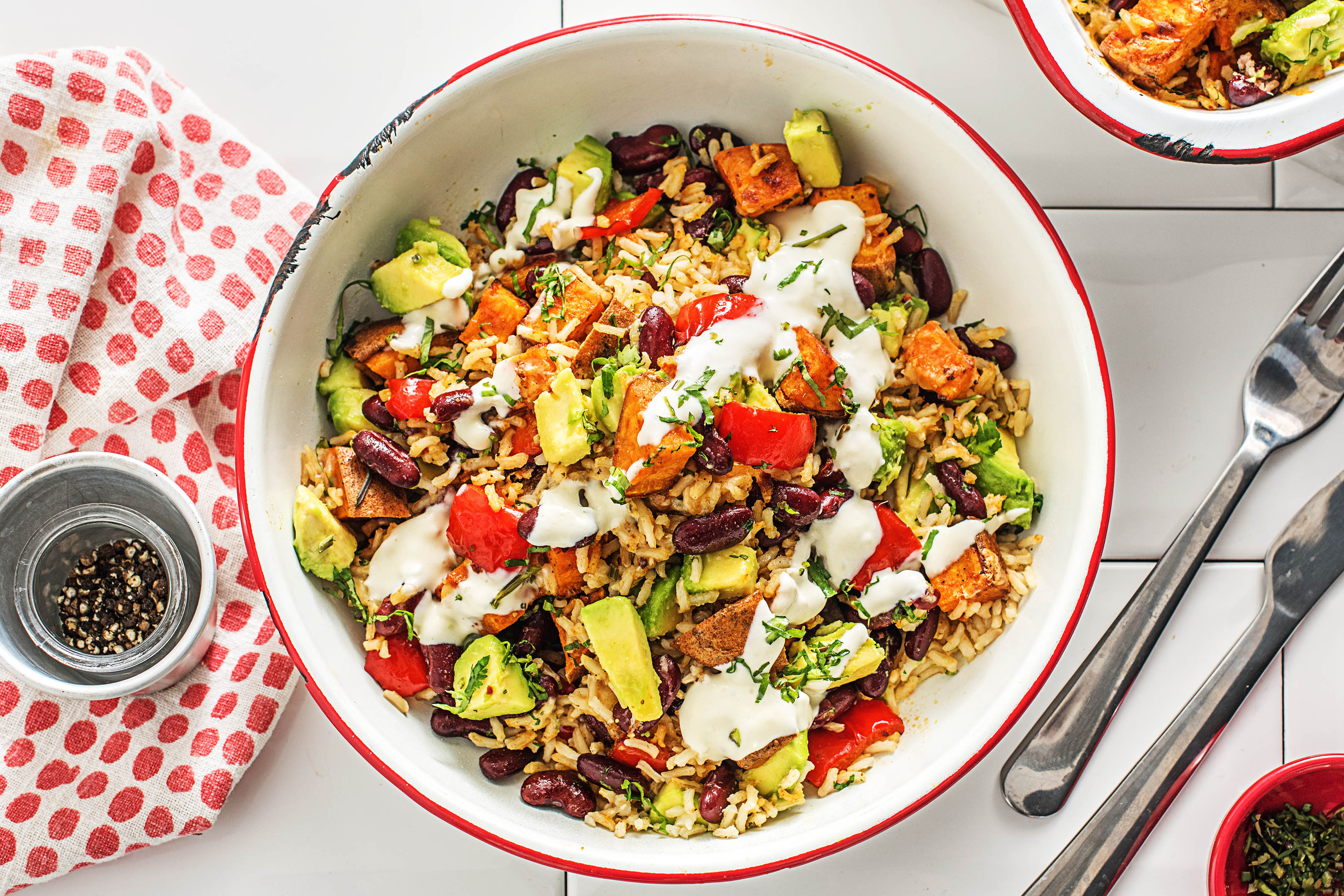 Brown Rice Burrito Bake