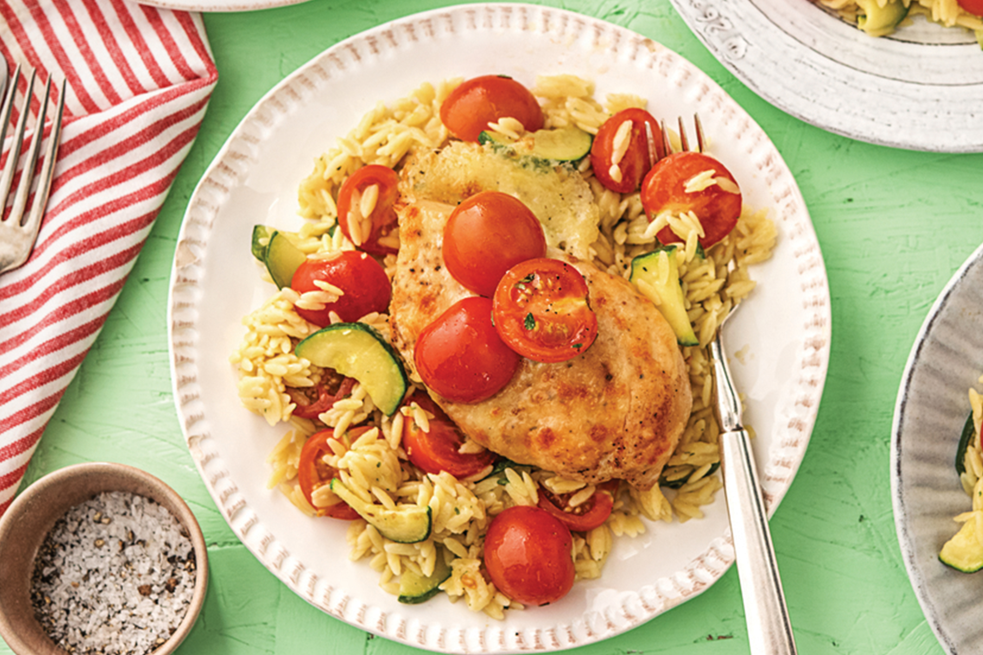 Bruschetta-Style Cheesy Chicken