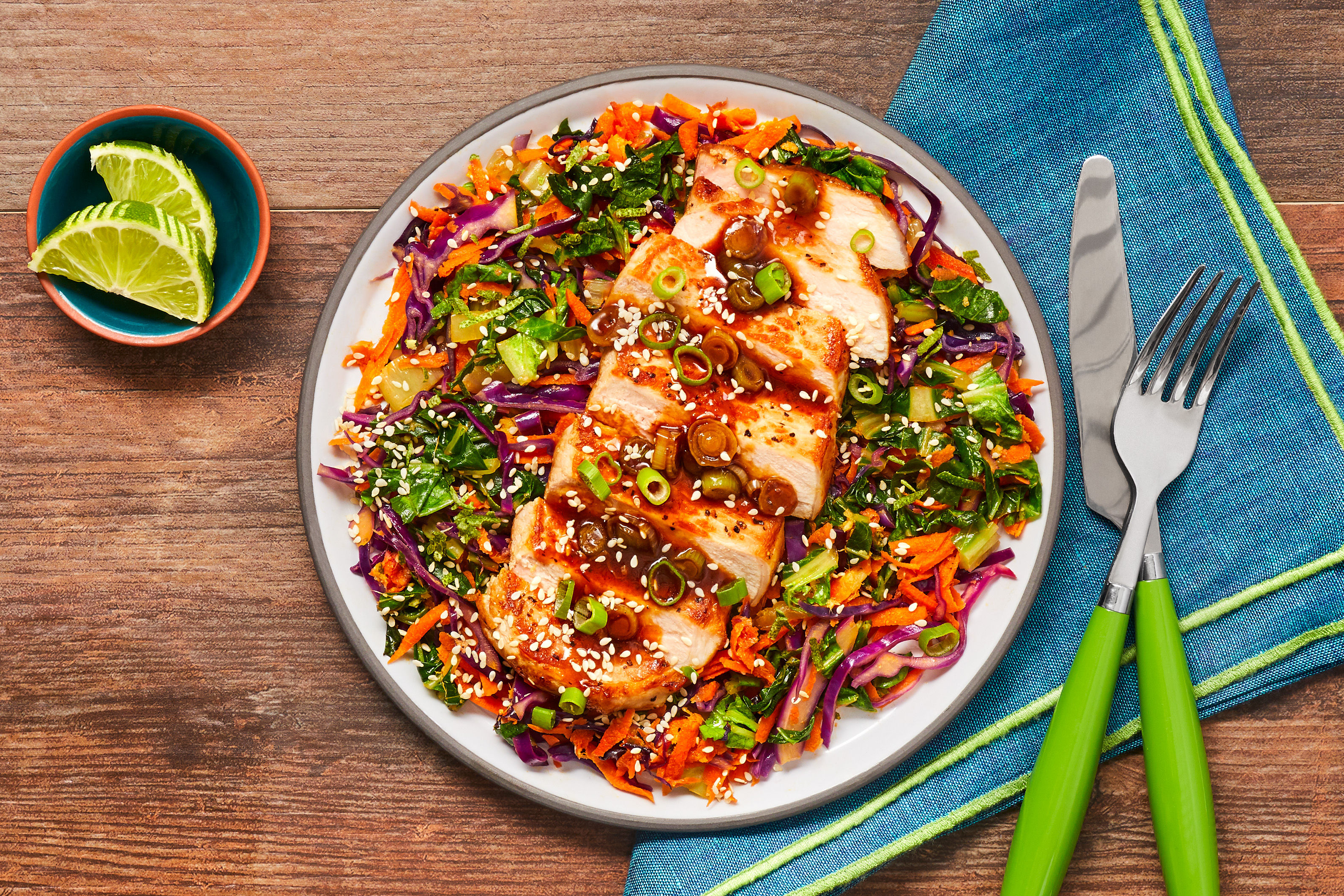 Bulgogi-Style Pork Chops