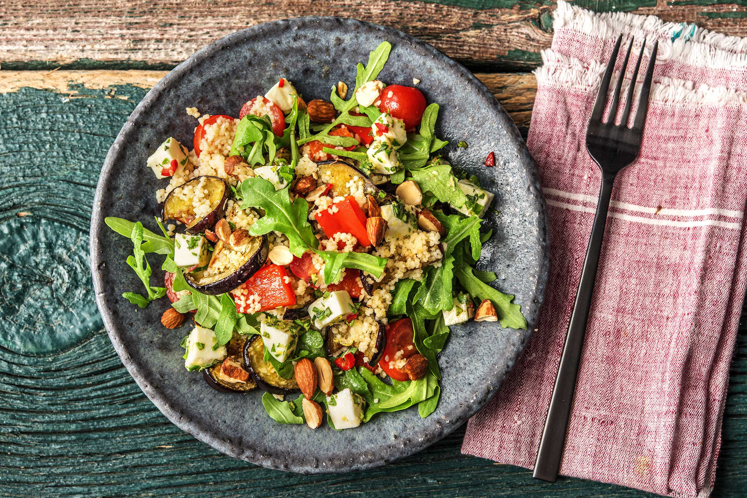 Bunter Couscous-Salat