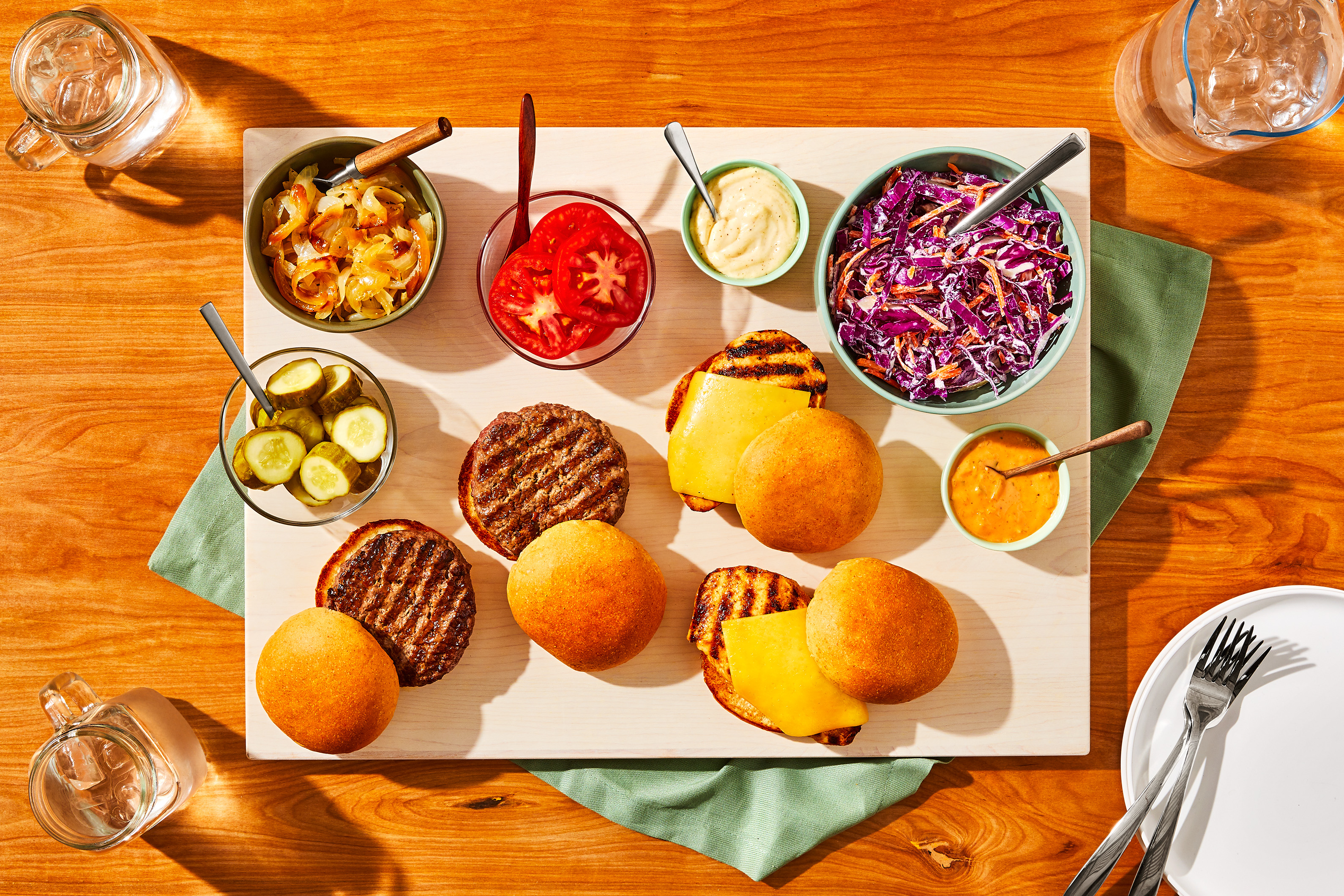 Burger & Chicken Sandwich Bar