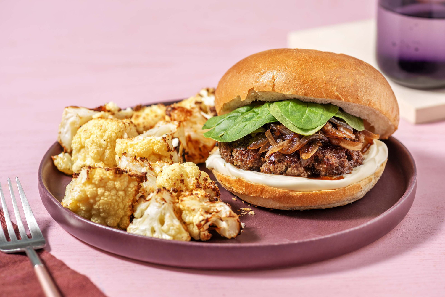 Caramelized Onion Burgers