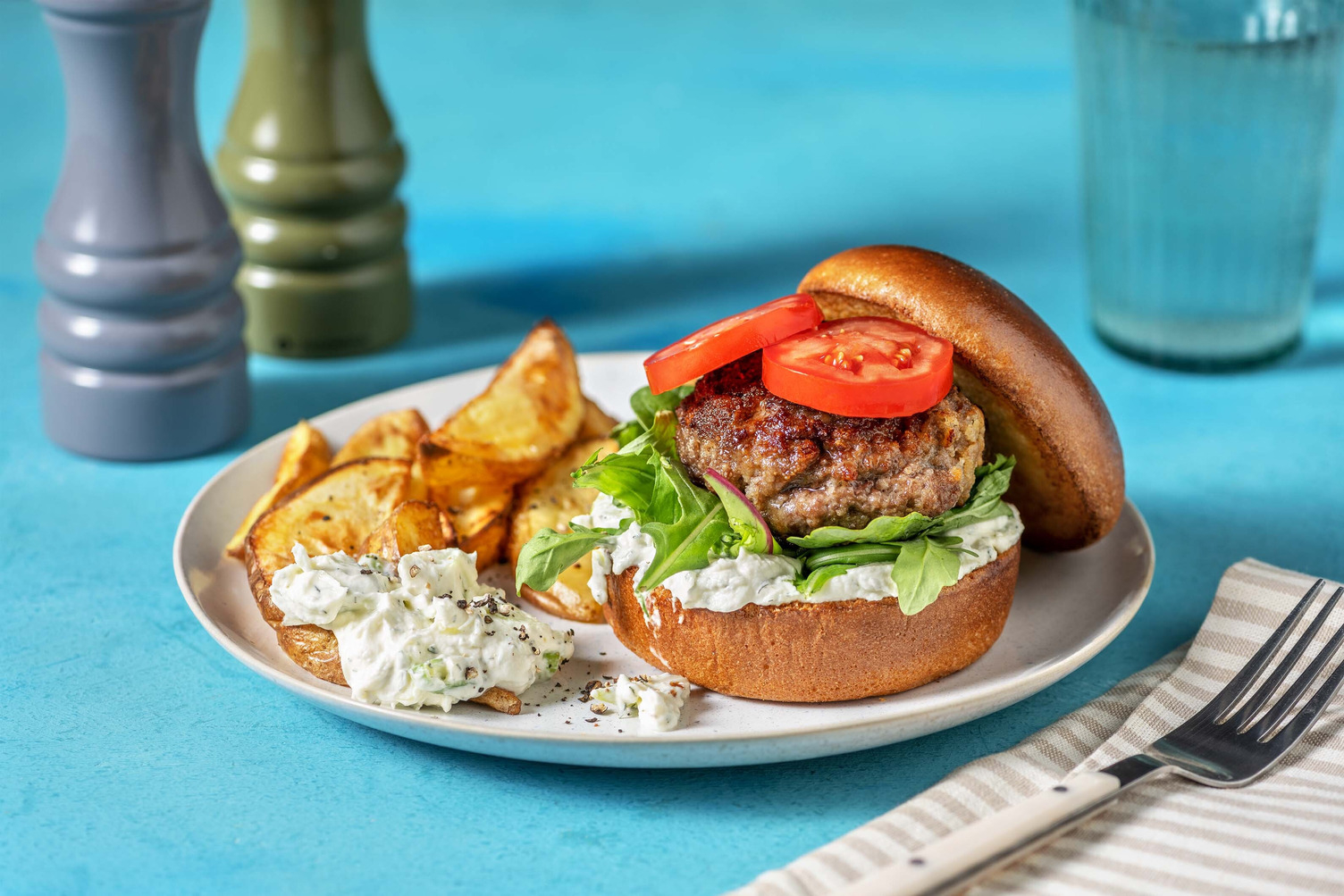 Bodega-Inspired Turkey Burgers