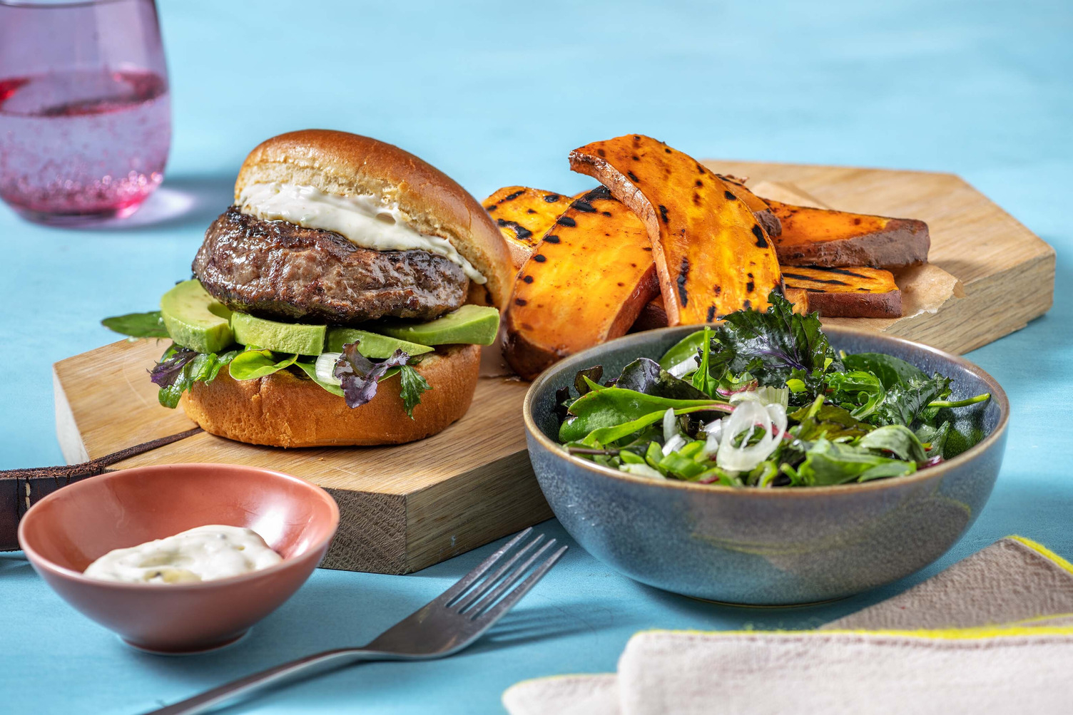 Cali-Style Prime Rib Burger