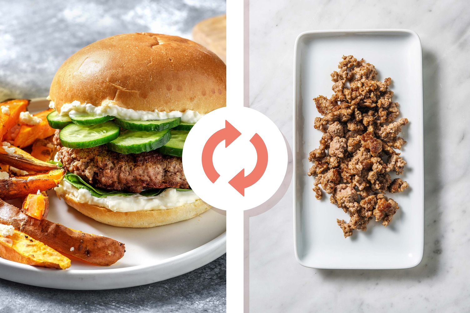 Mediterranean Turkey Burgers