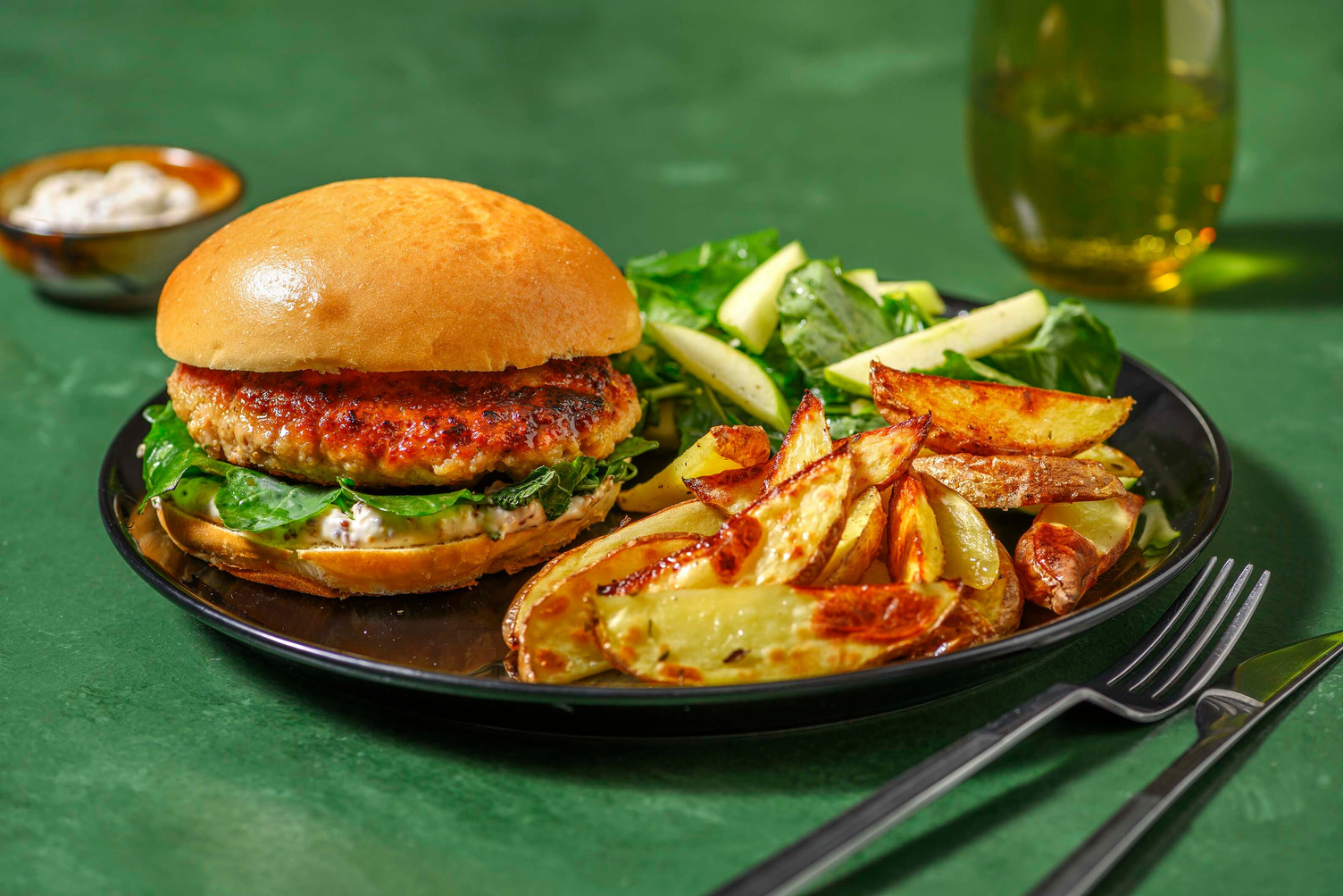 Maple-Thyme Pork Burgers