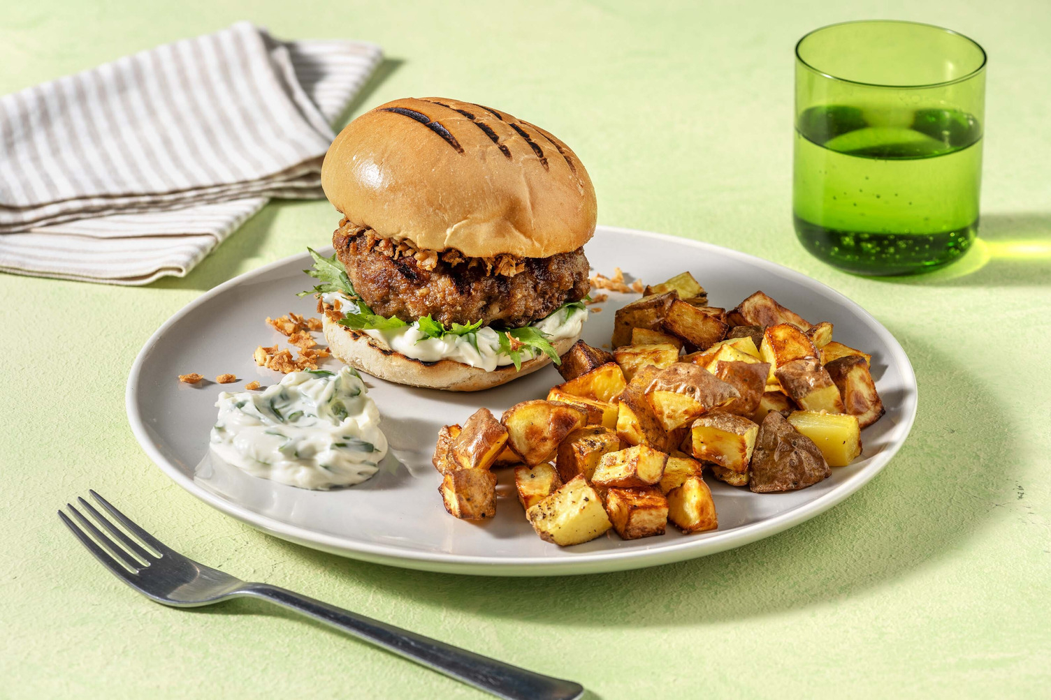 Grilled Meatloaf Burgers