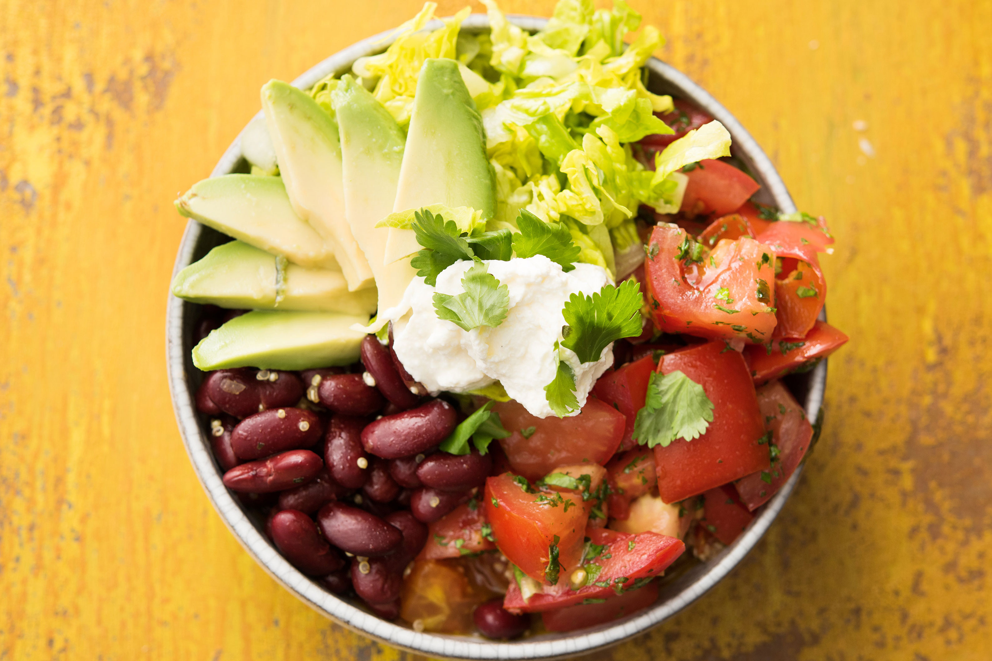 Burrito-Bowl mit Quinoa
