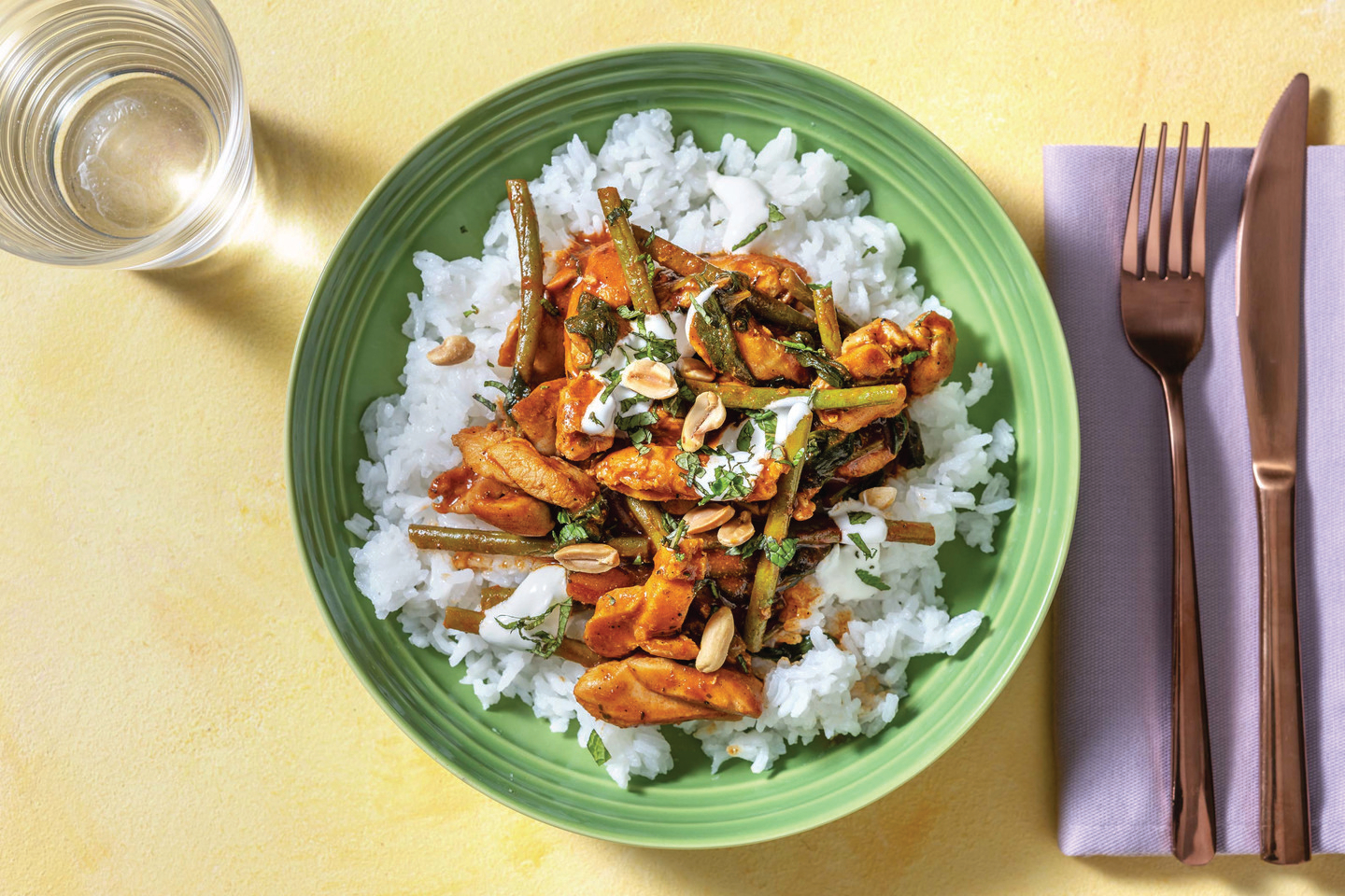 Butter Chicken Curry with Roasted Peanuts