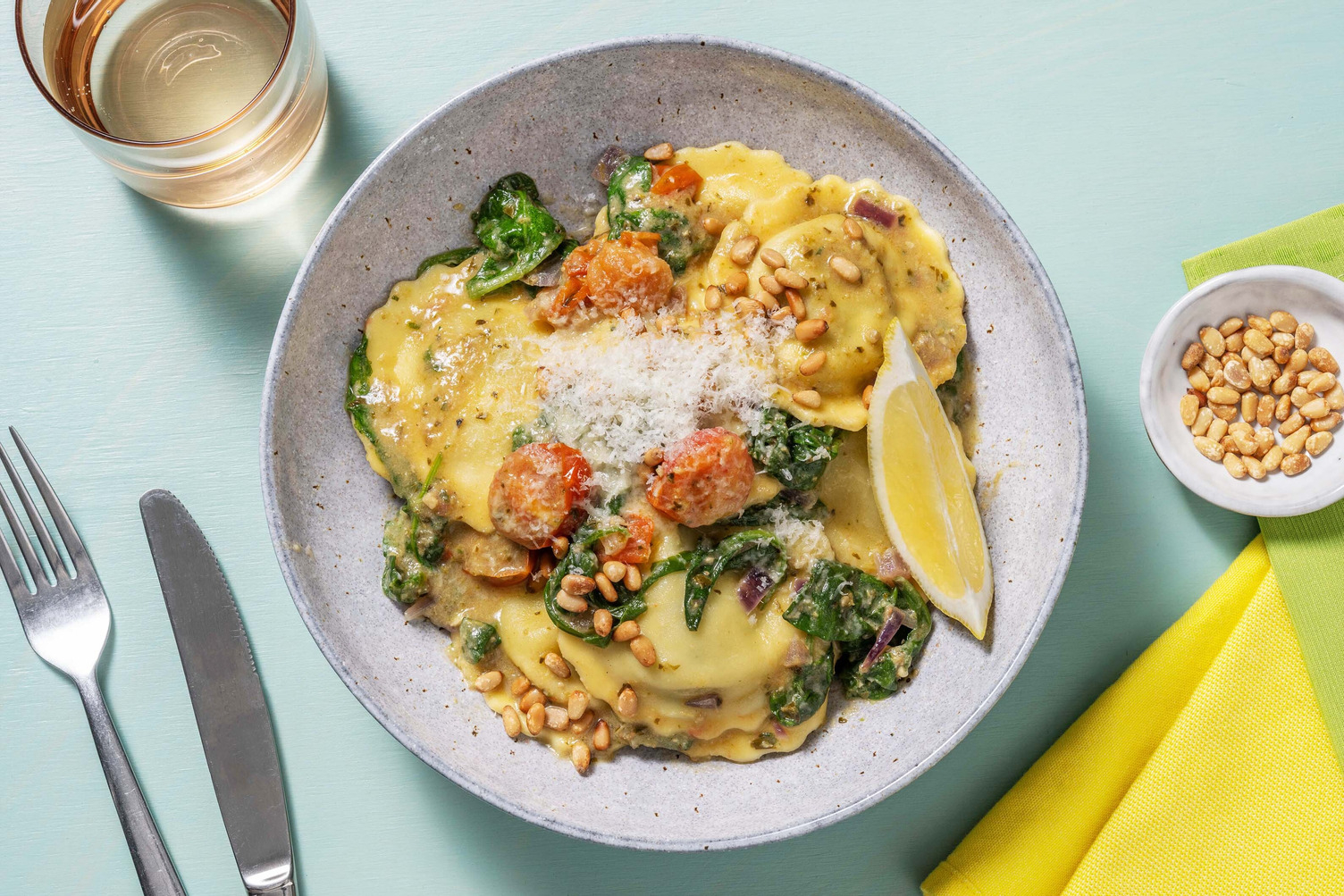 Raviolis à la courge musquée